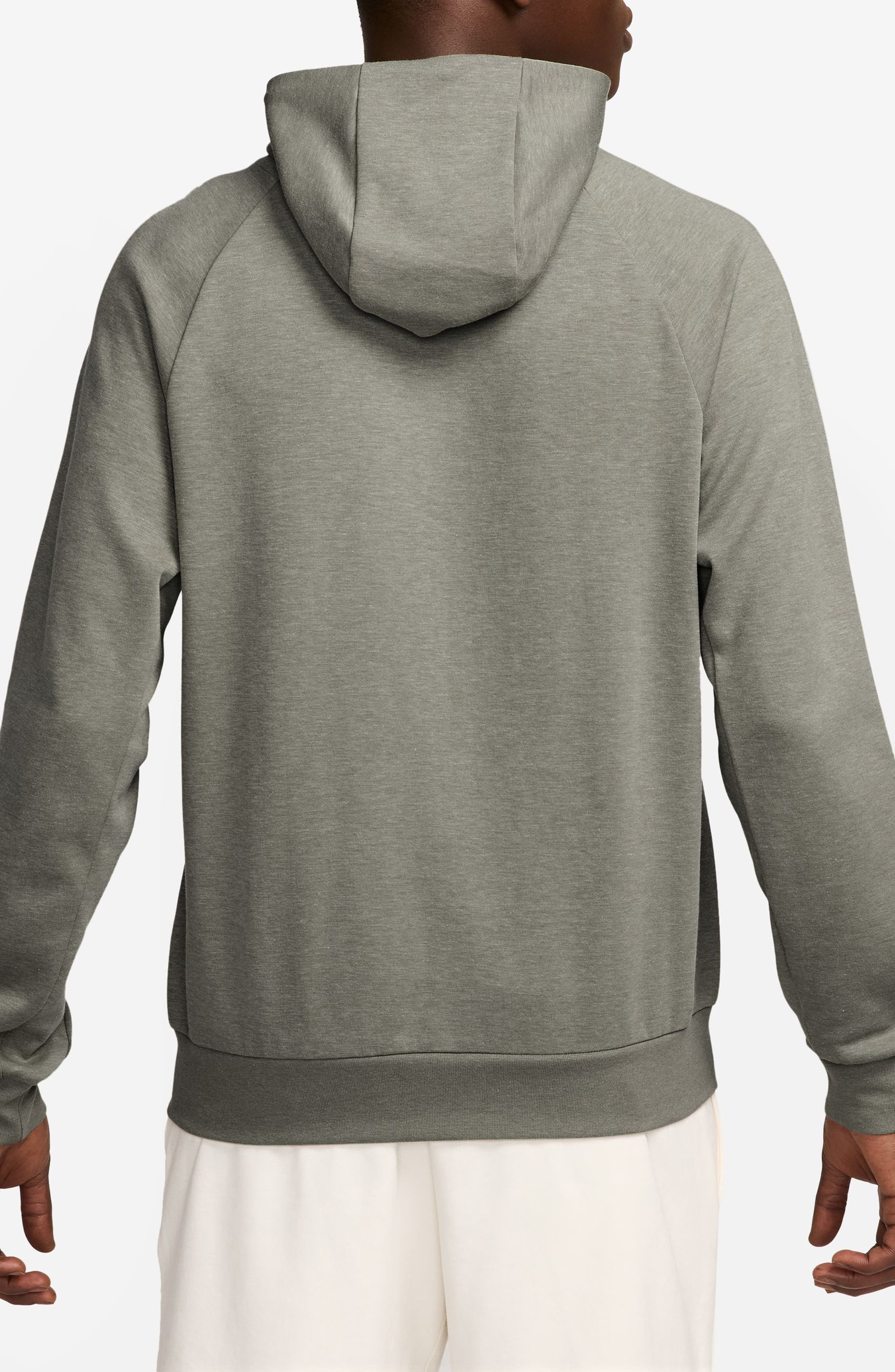 Nike Primary Dri-FIT Full Zip Hoodie in Light Army/Heather at Nordstrom - 2