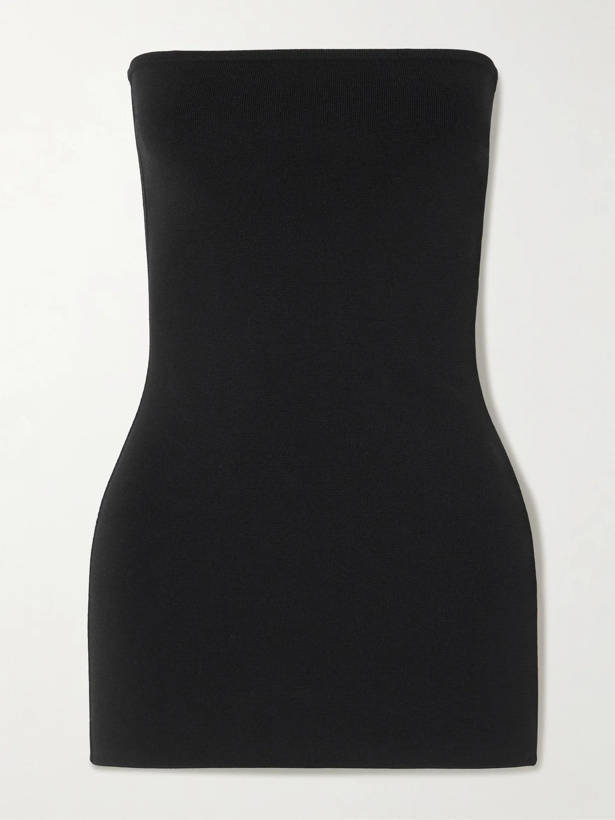 Stretch-knit Bandeau Top - 1