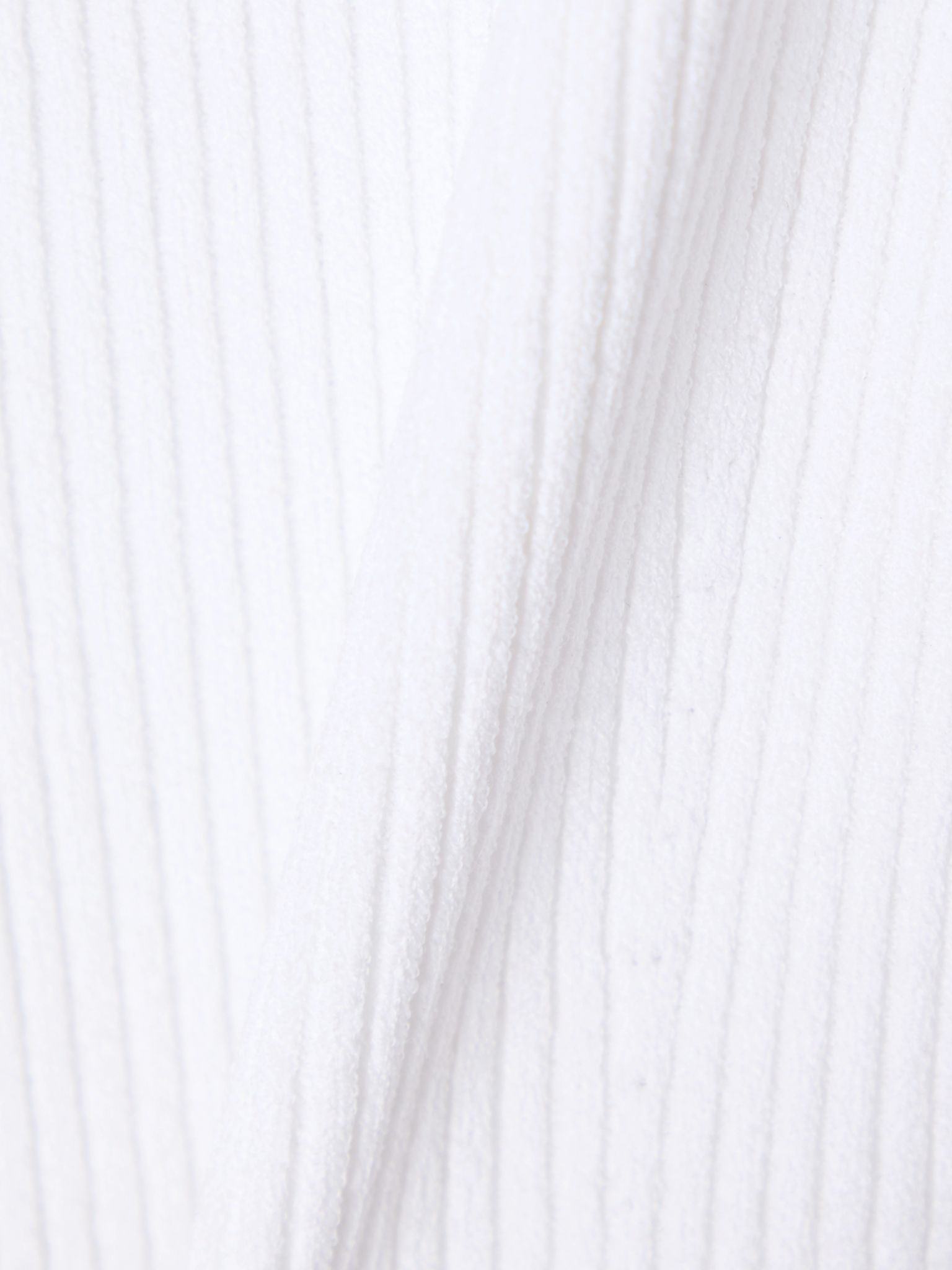 Ribbed-knit bodysuit White - 4