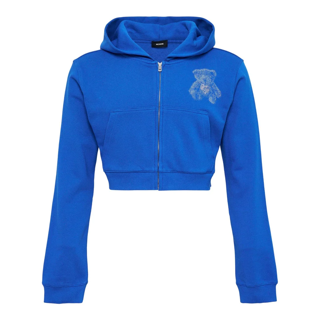 Blue Teddy Bear Slimfit Sweater - 1