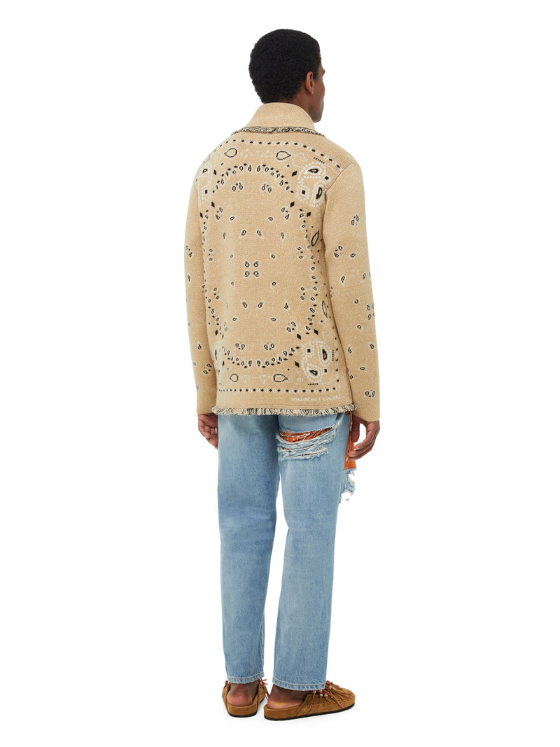 Bandana Jacquard Cardigan 6