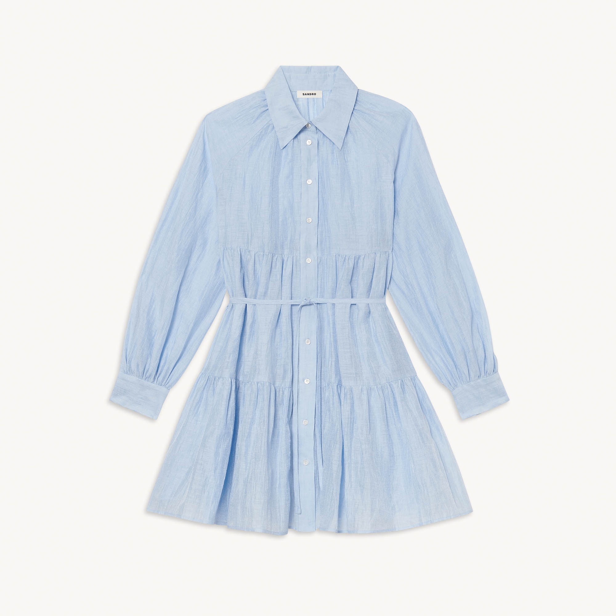 Linen shirt dress - 1