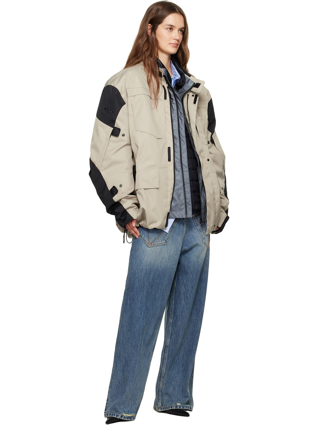 Blue Back To Front Jeans - 4