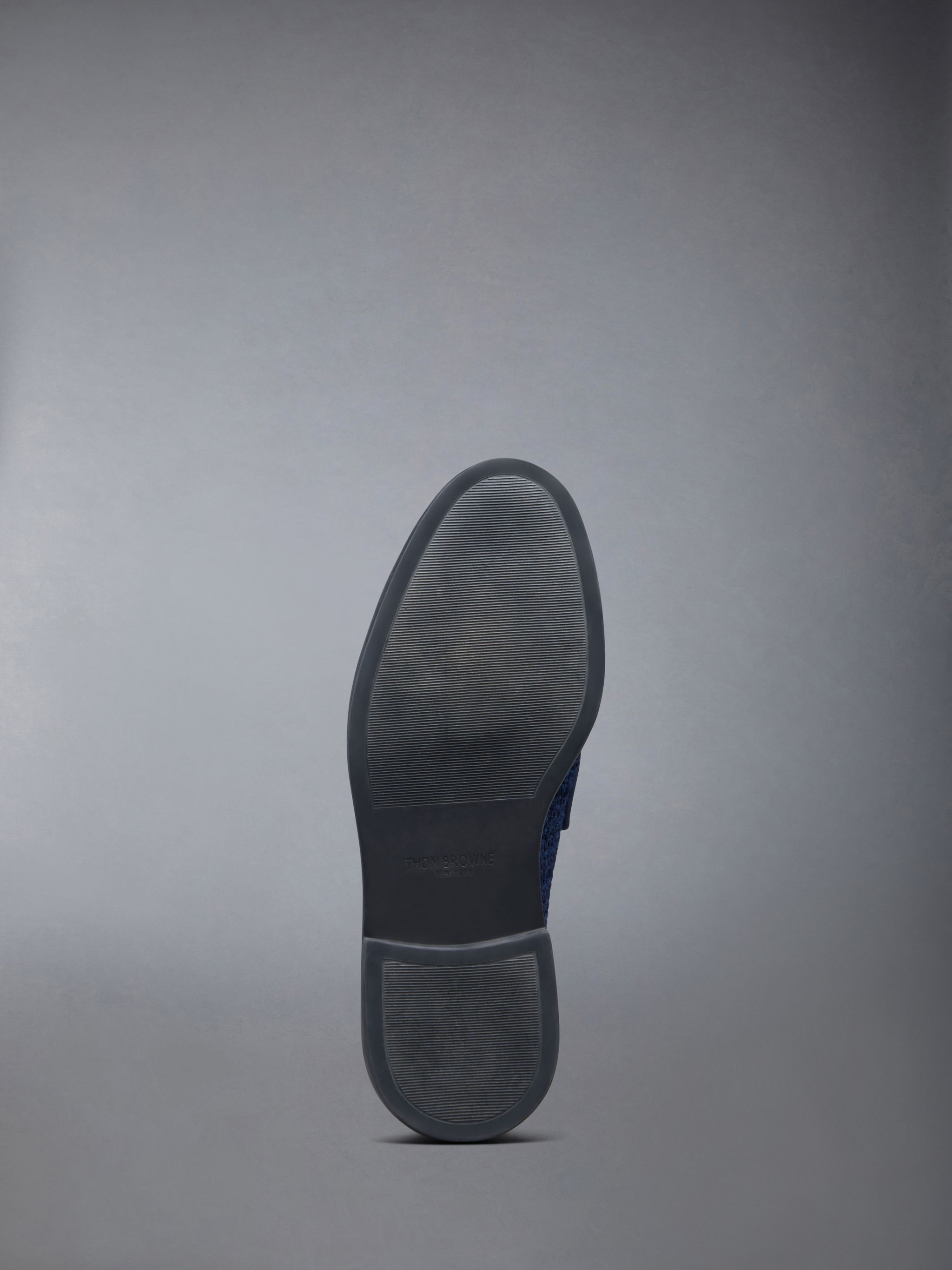 penny-slot tweed loafers - 6