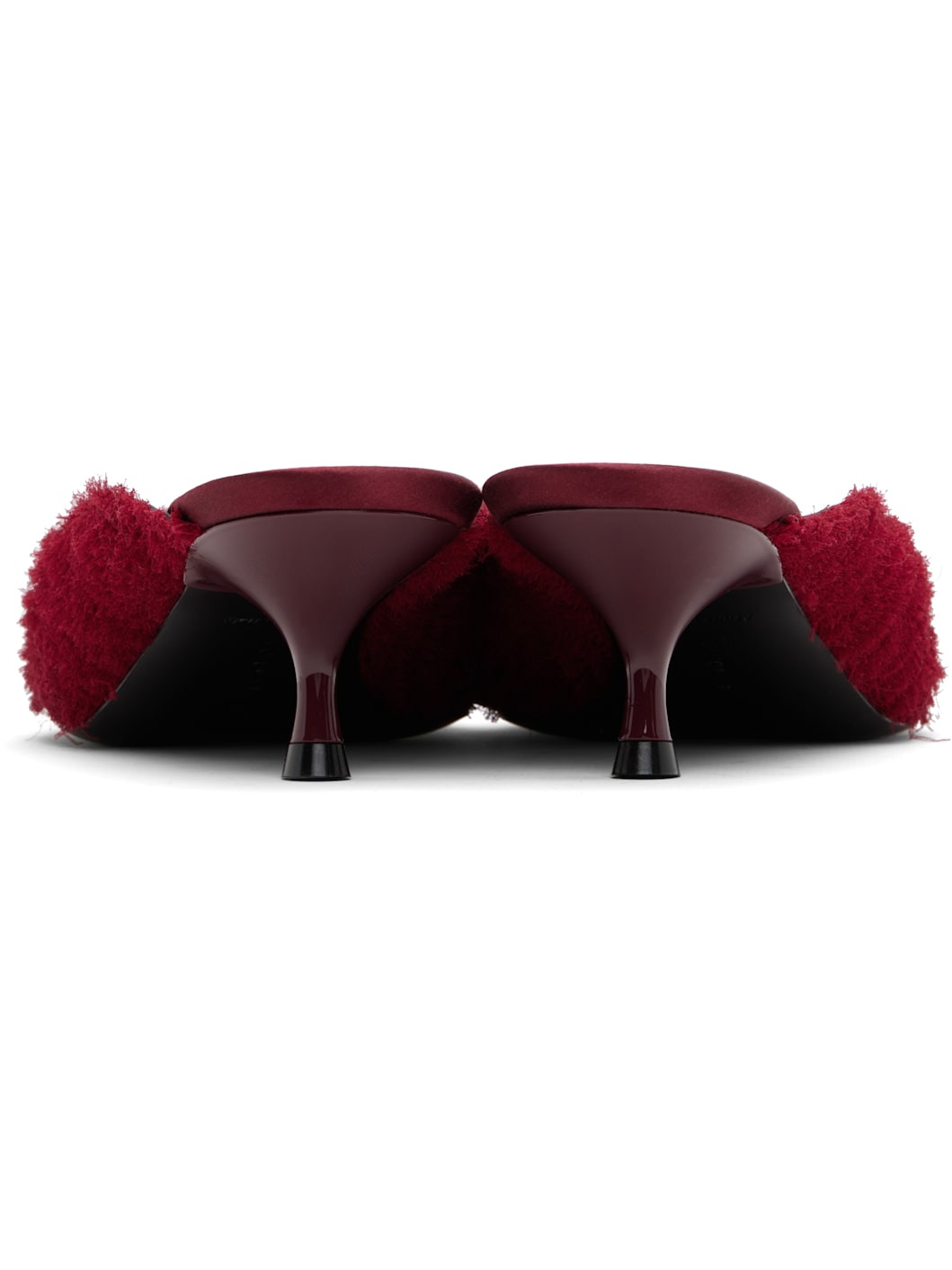 Red Sloan Mules - 2