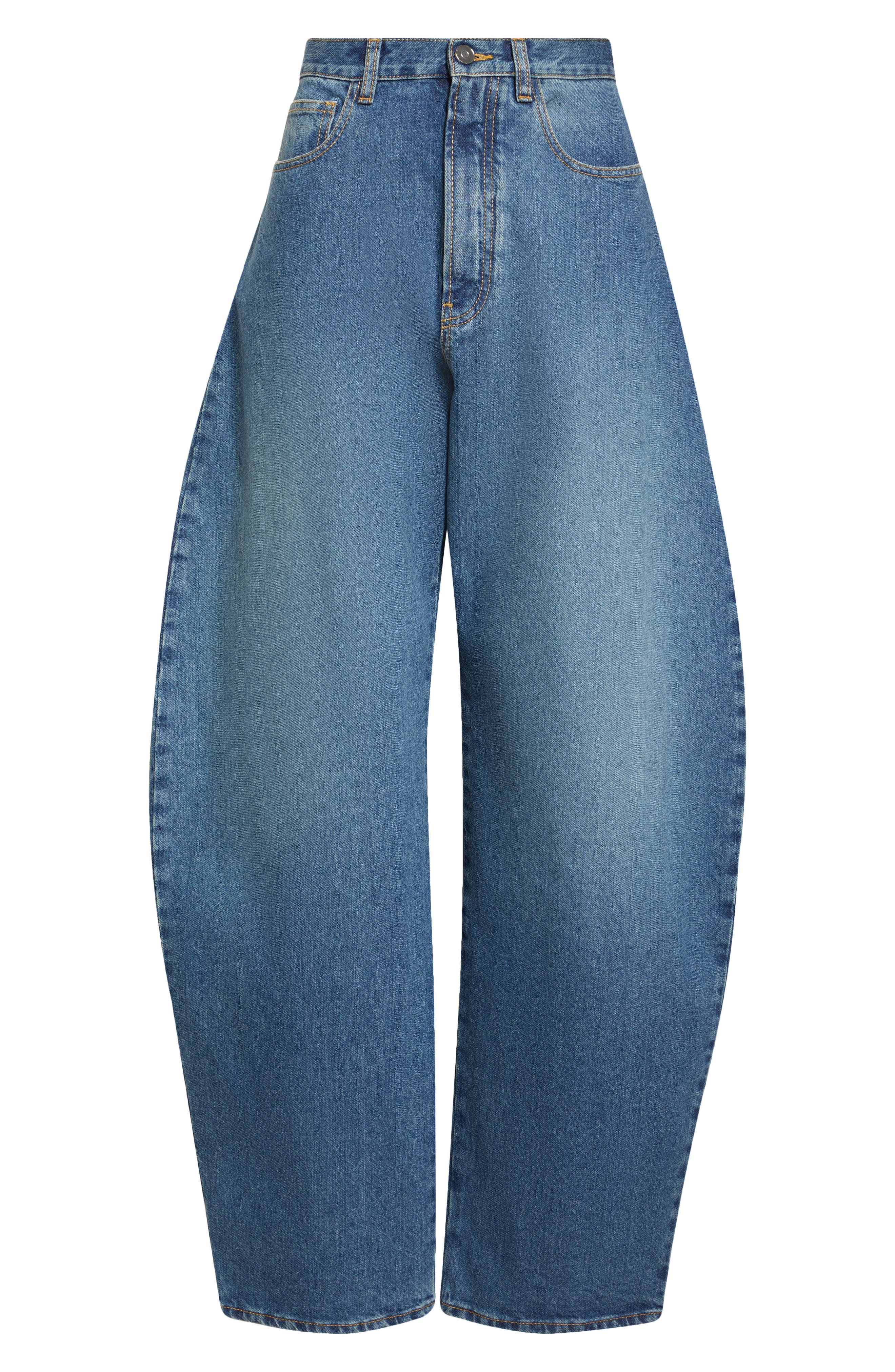 Alaïa Round Pants in Bleu Vintage at Nordstrom - 6