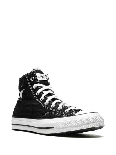 Converse x Stüssy high-top sneakers outlook