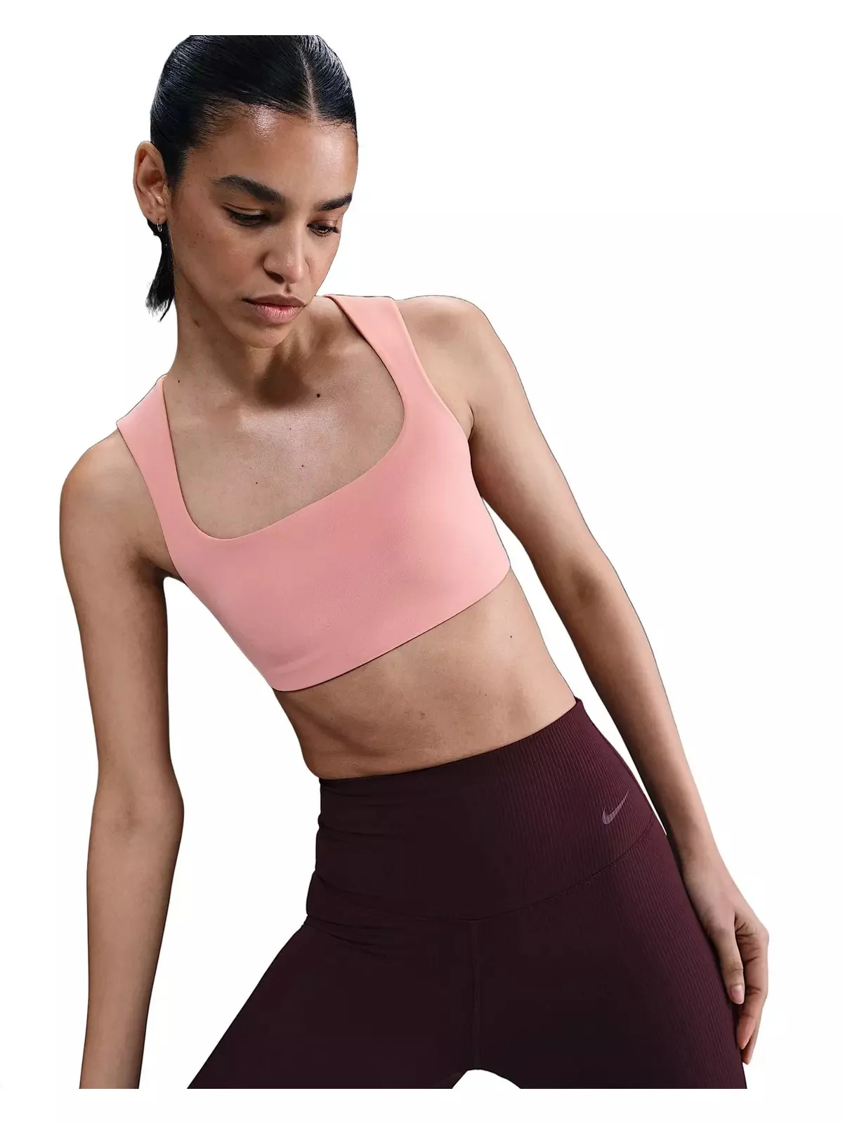 Women's Zenvy Light-Support Lightly Lined Sports Bra - Pink - 1