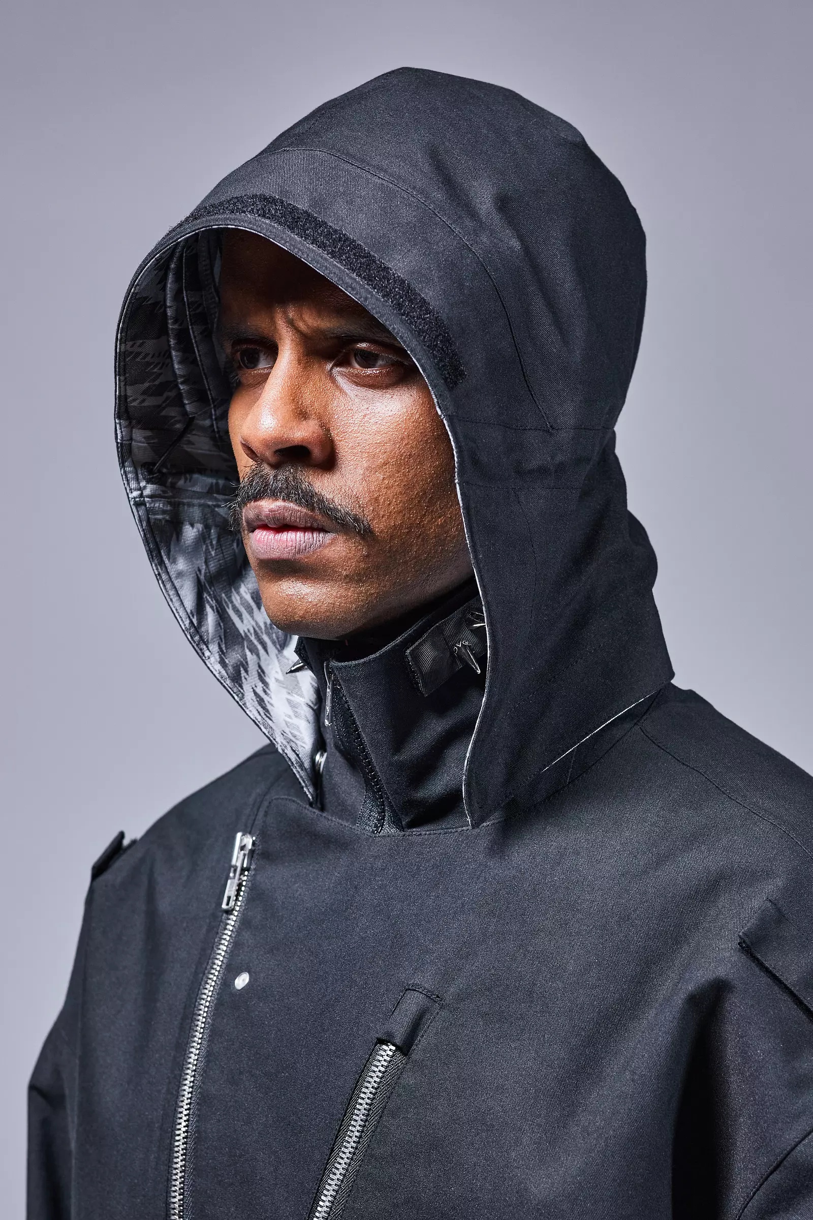 J68W-BQ 3L Rider Jacket Black - 22