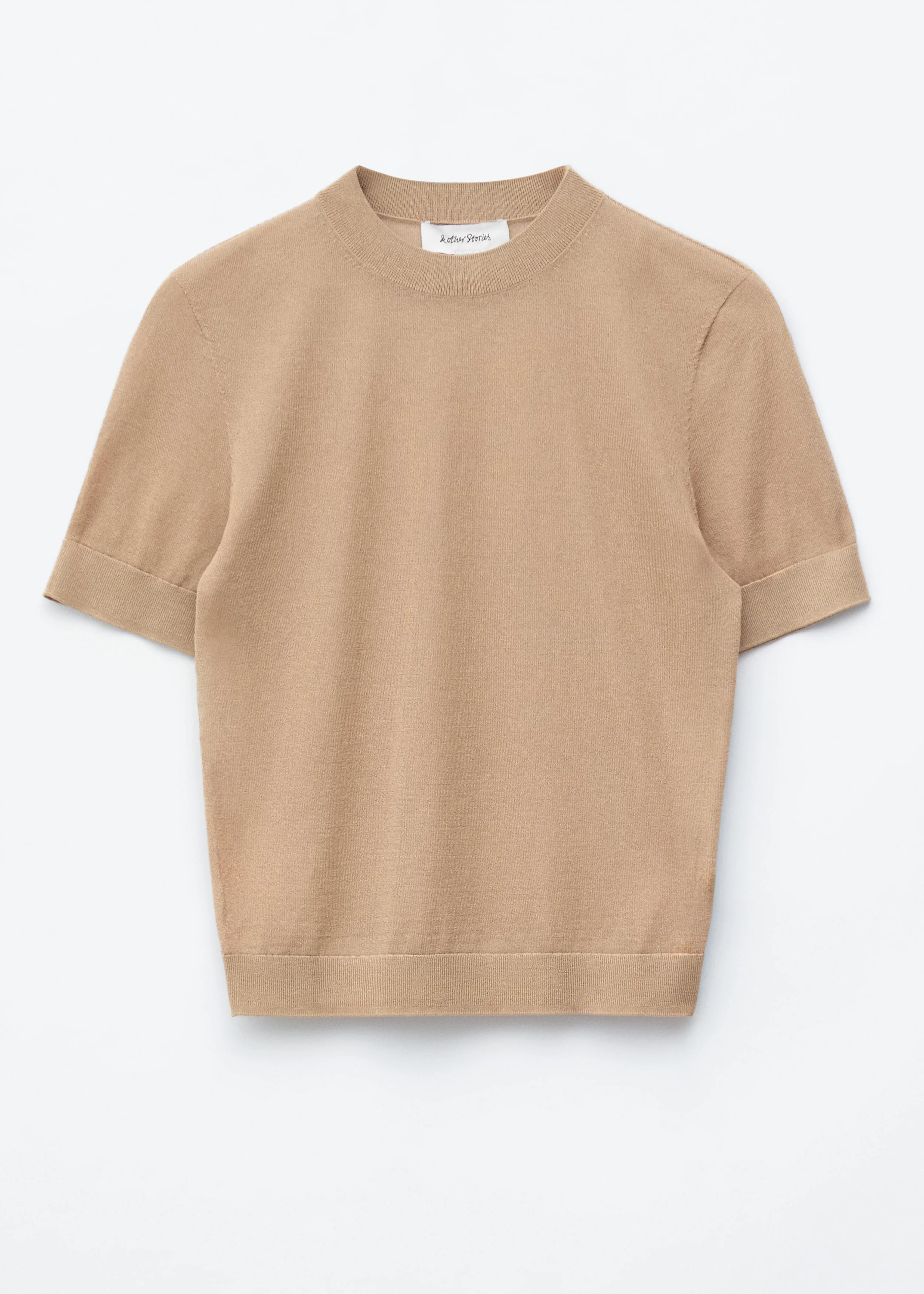Fine-Knit T-Shirt - 1