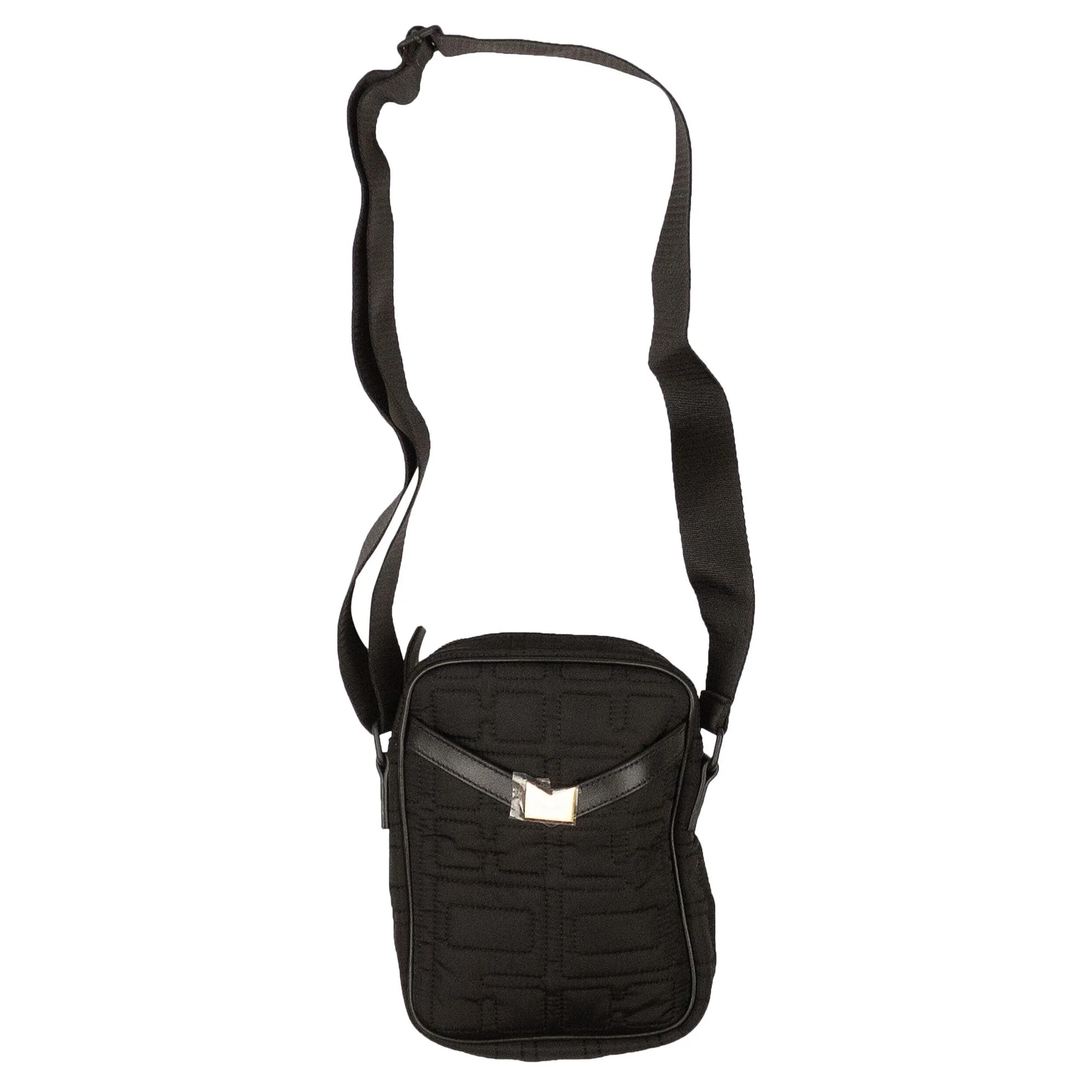 Rhude Logo Side Crossbody Bag 'Black' - 1