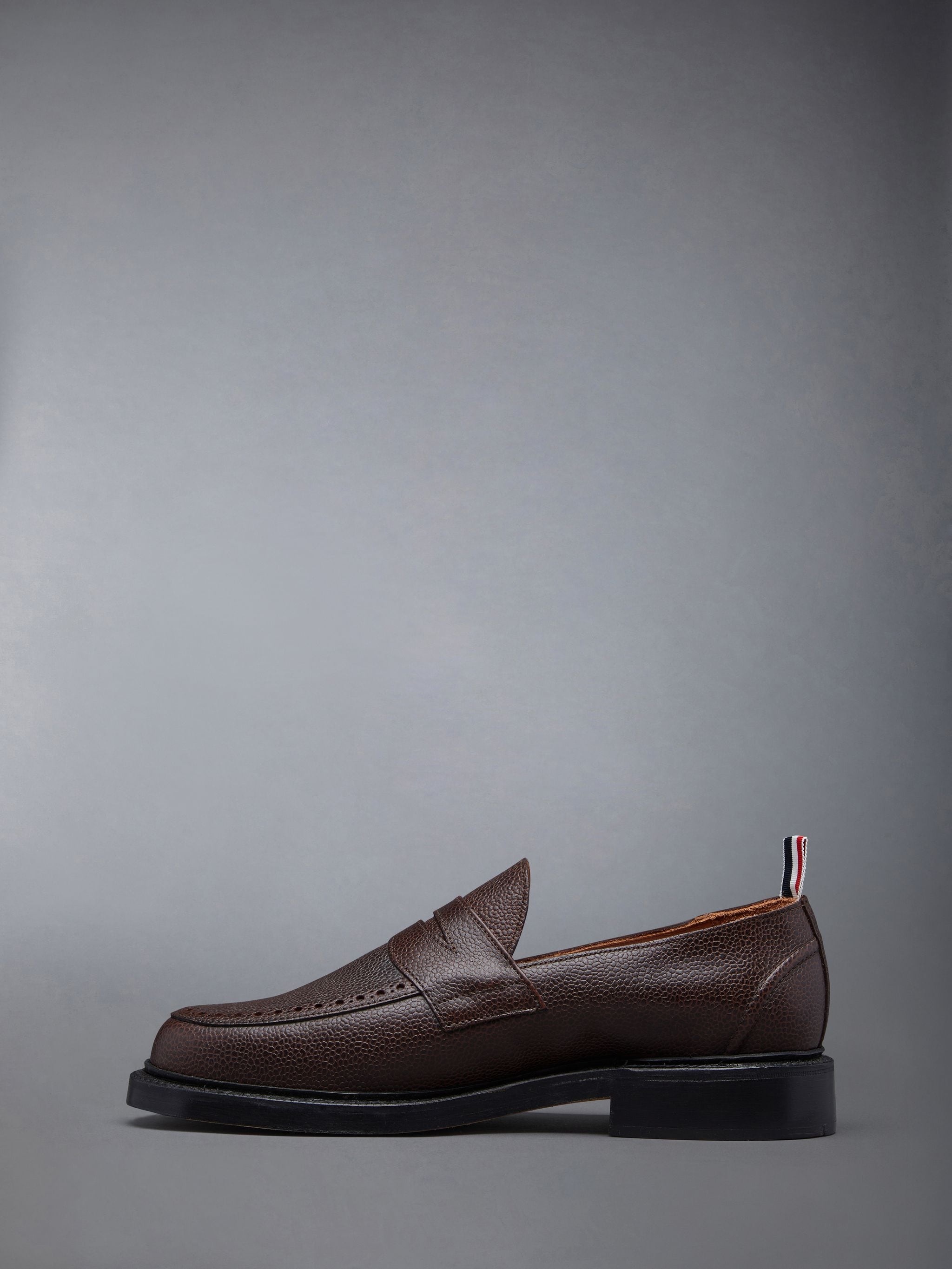 Pebble Grain Penny Loafer - 3