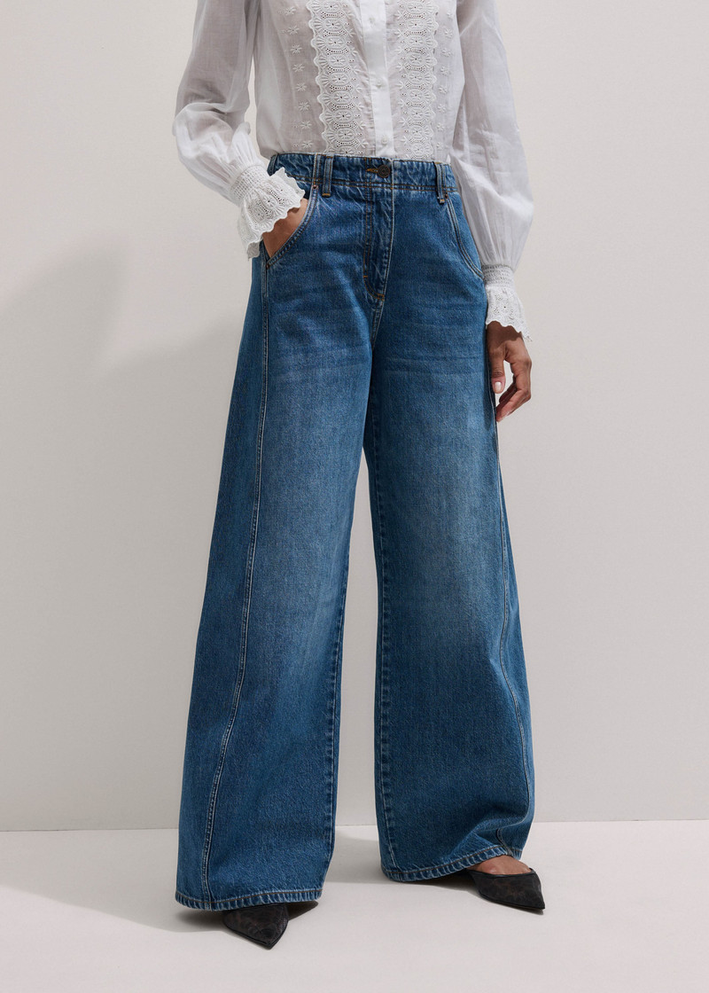 Engineered Wide Jean 1