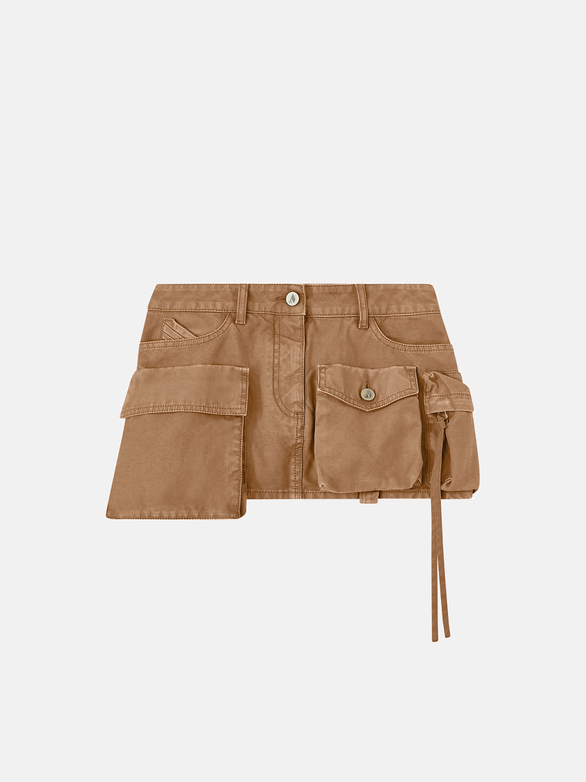 THE ATTICO THE ATTICO WOMAN BROWN SKIRTS | antonioli
