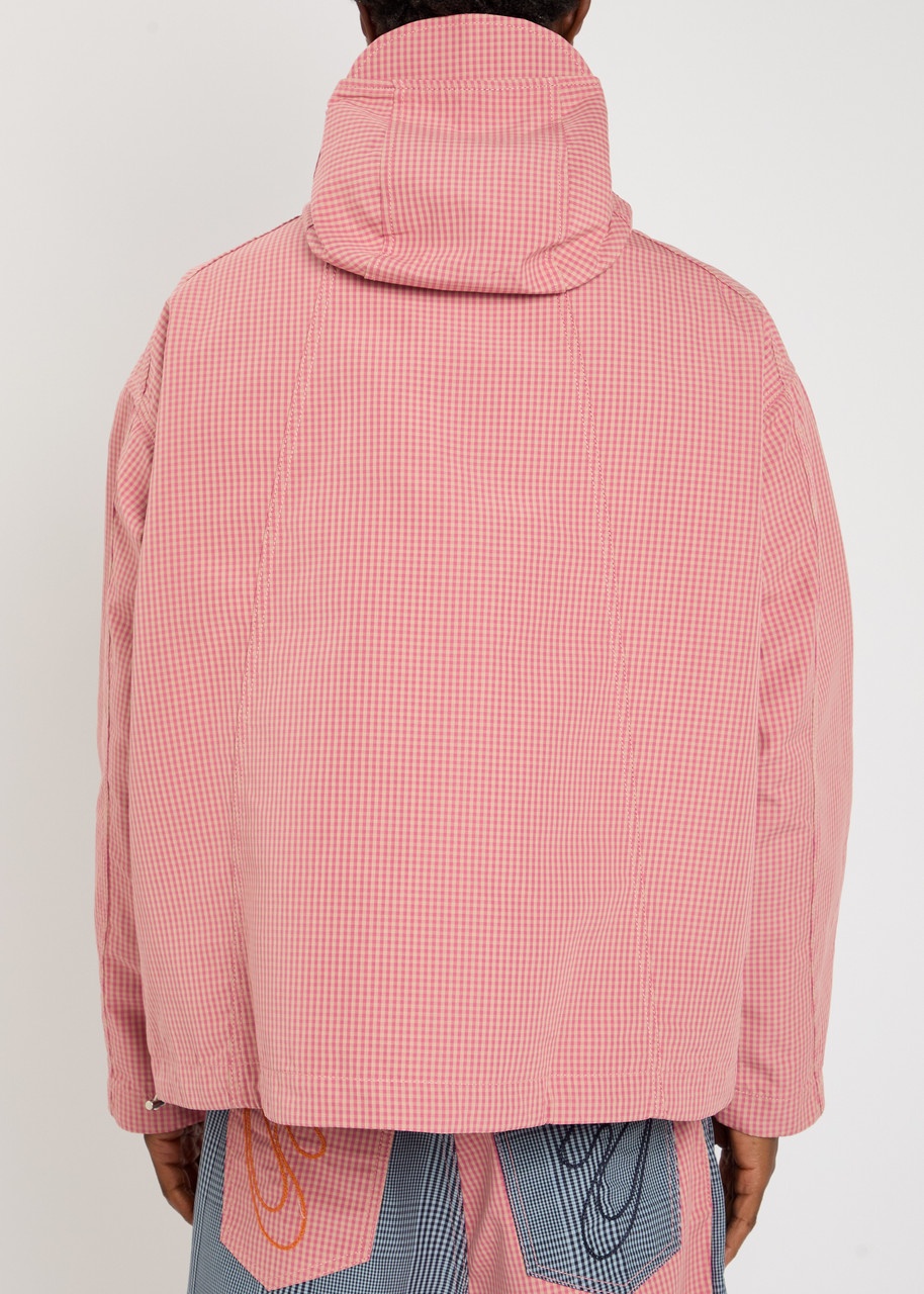 Pdf Channel Low Ride Checked Cotton-blend Jacket - 3