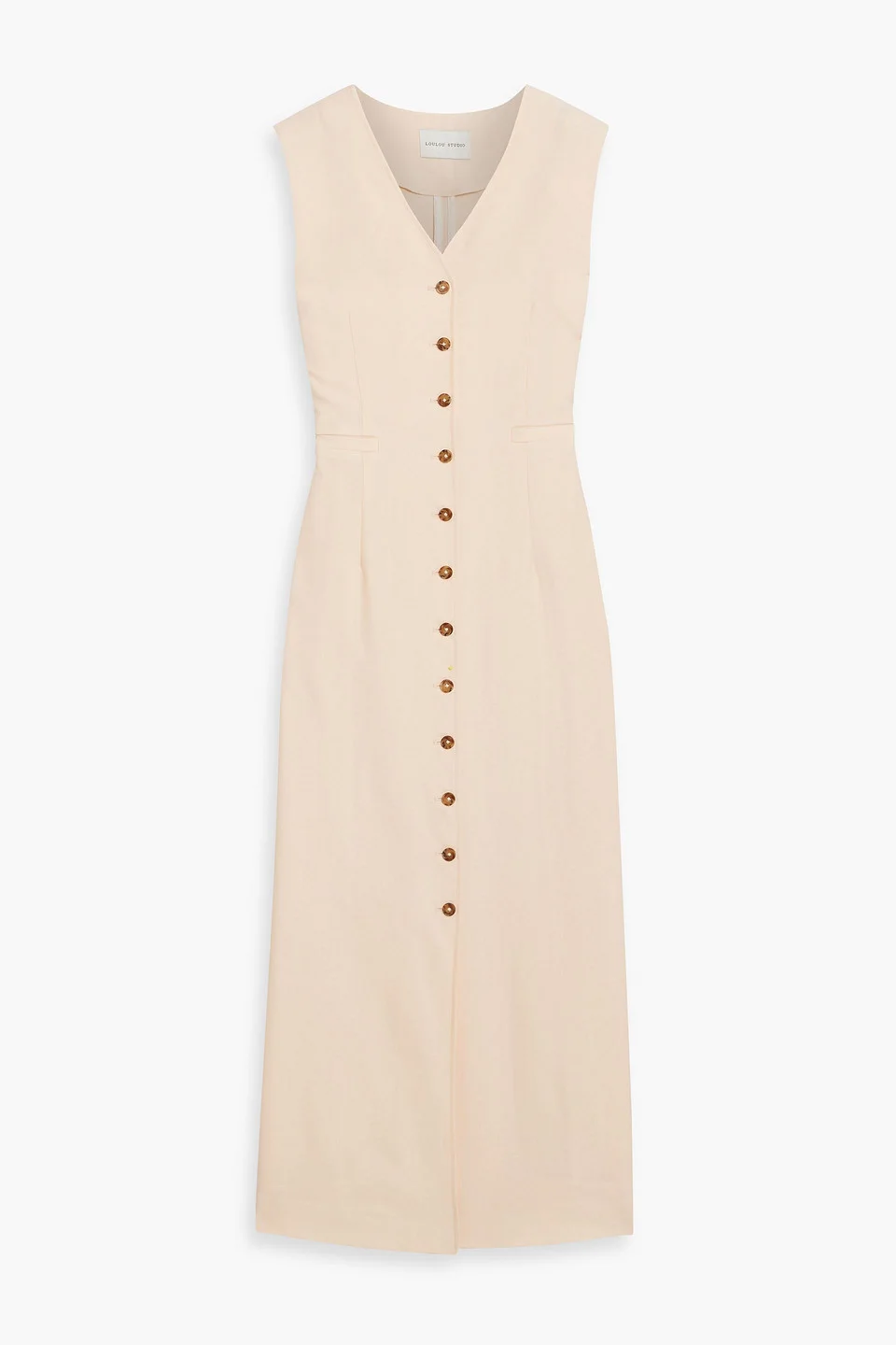 Idika wool-twill midi dress - 1