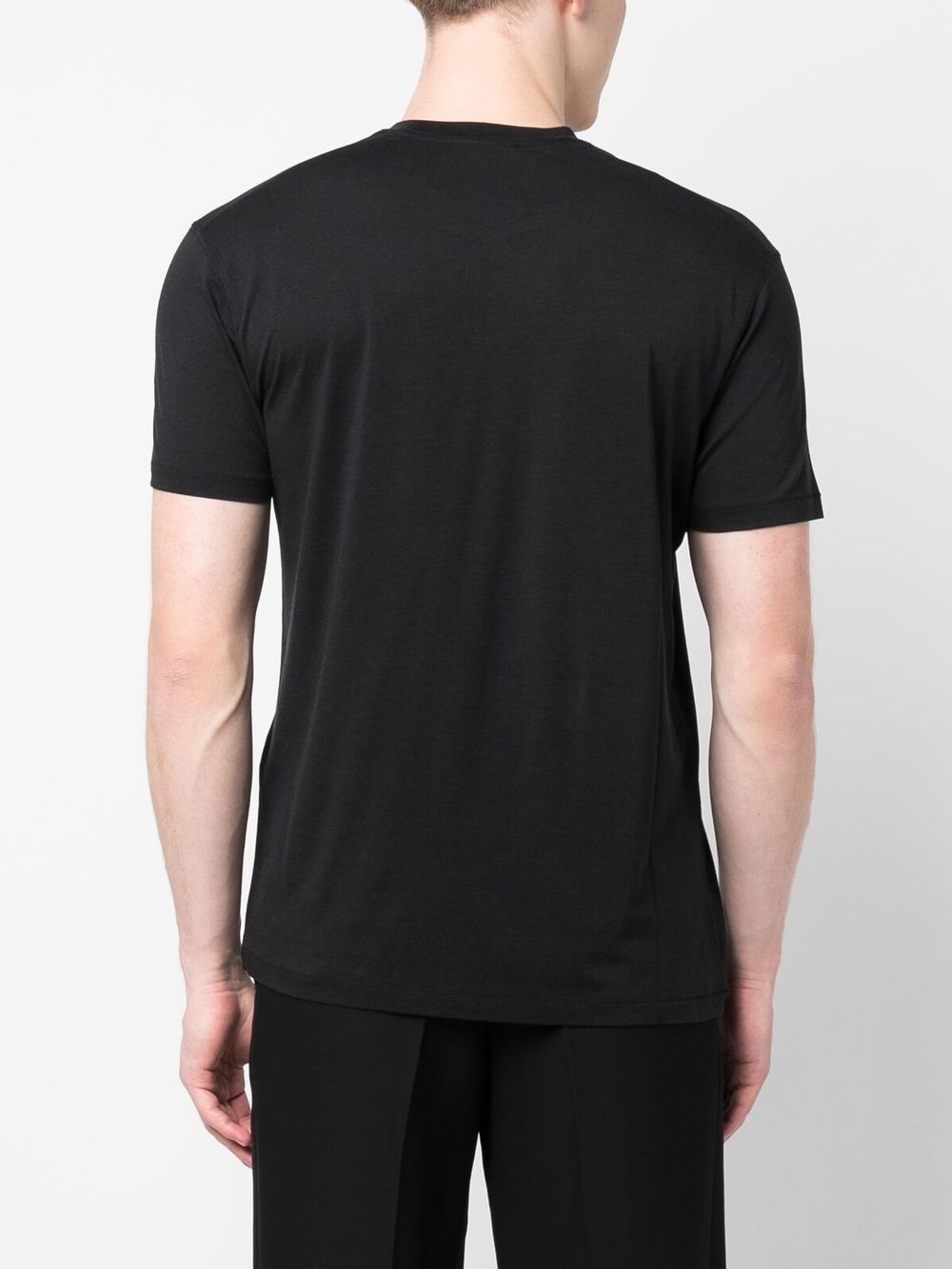 Tom Ford Men Lyocell And Cotton Regular Fit T-Shirt - 2