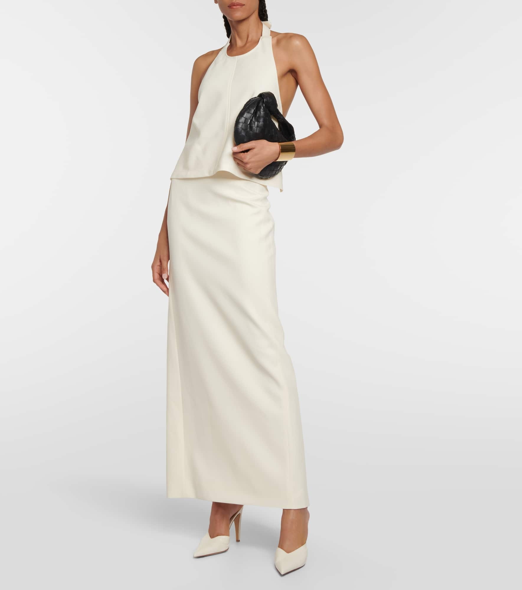 Virgin wool maxi skirt - 2