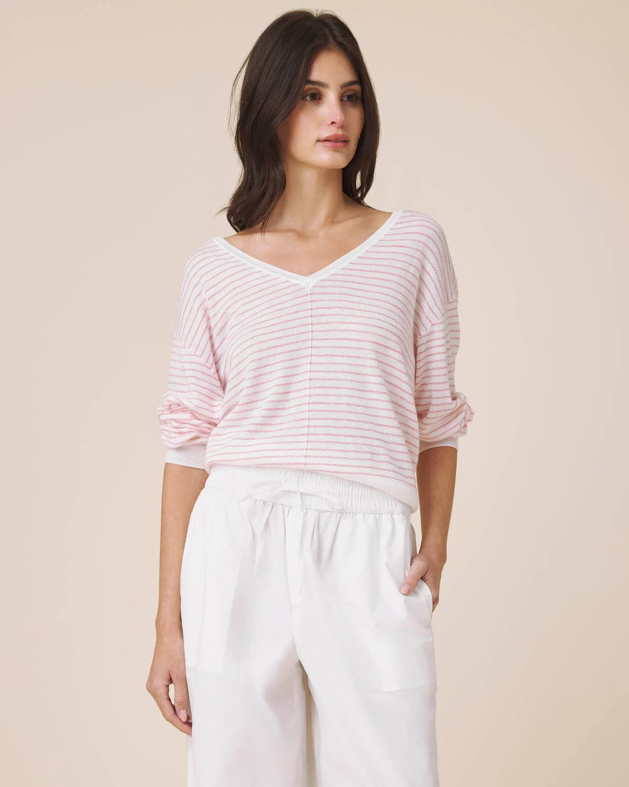 Erica Stripe Sweater - 1
