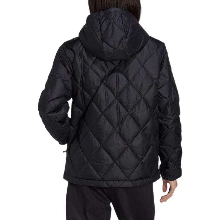 adidas Original Down Quilted Puffer Jacket 'Black' HL9205 - 3