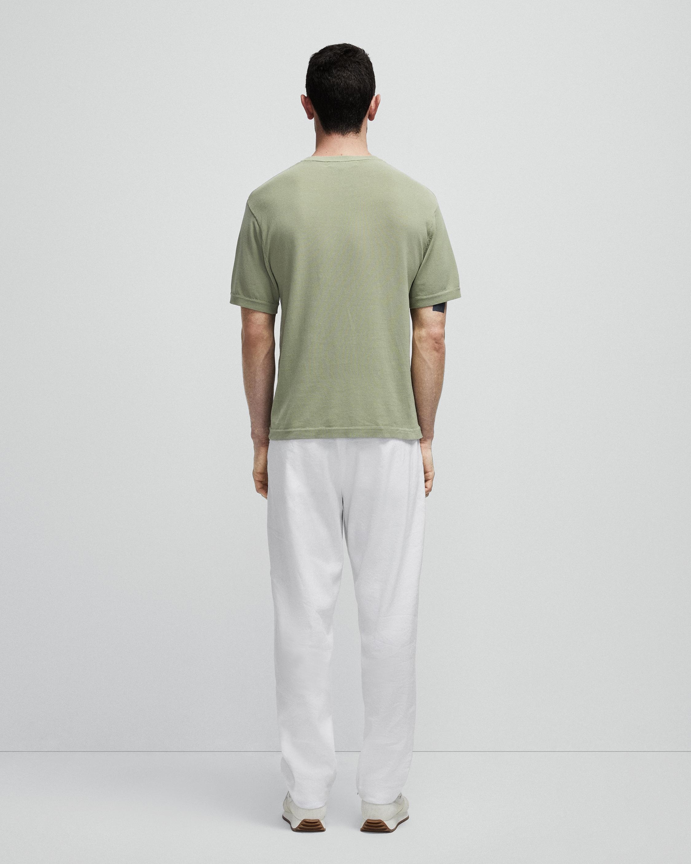 Nolan Corded Cotton Crew
Classic Fit T-Shirt - 6