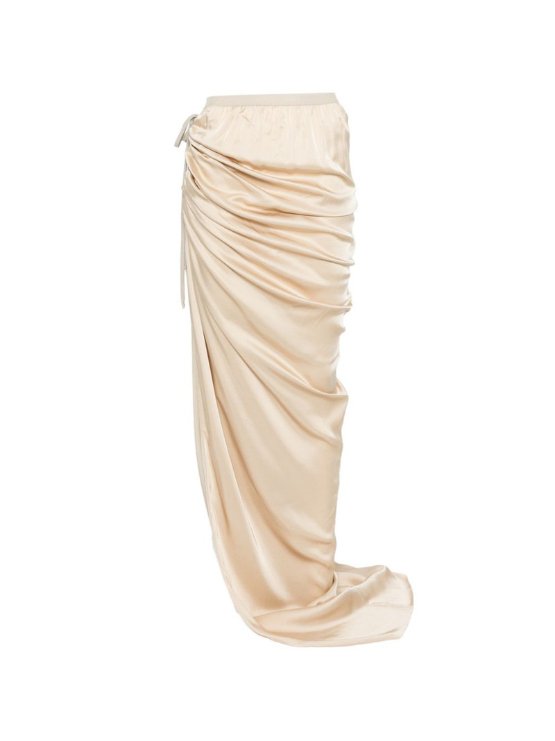 draped asymmetric maxi skirt 1