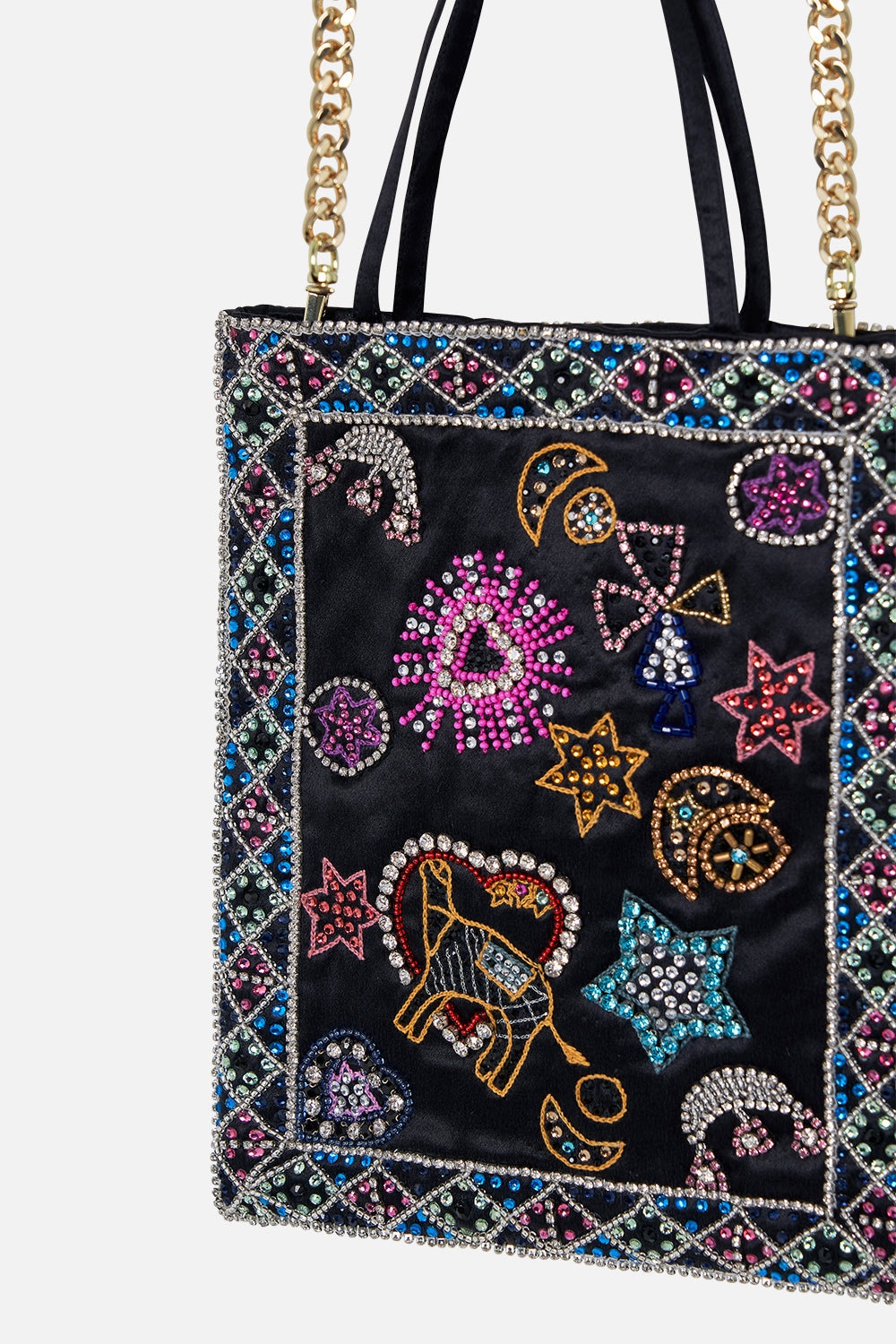 EMBELLISHED MINI TOTE - 2