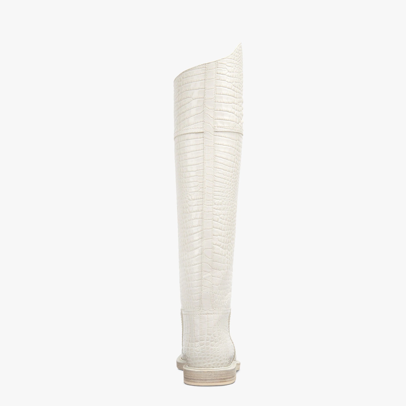 White leather boots - 3