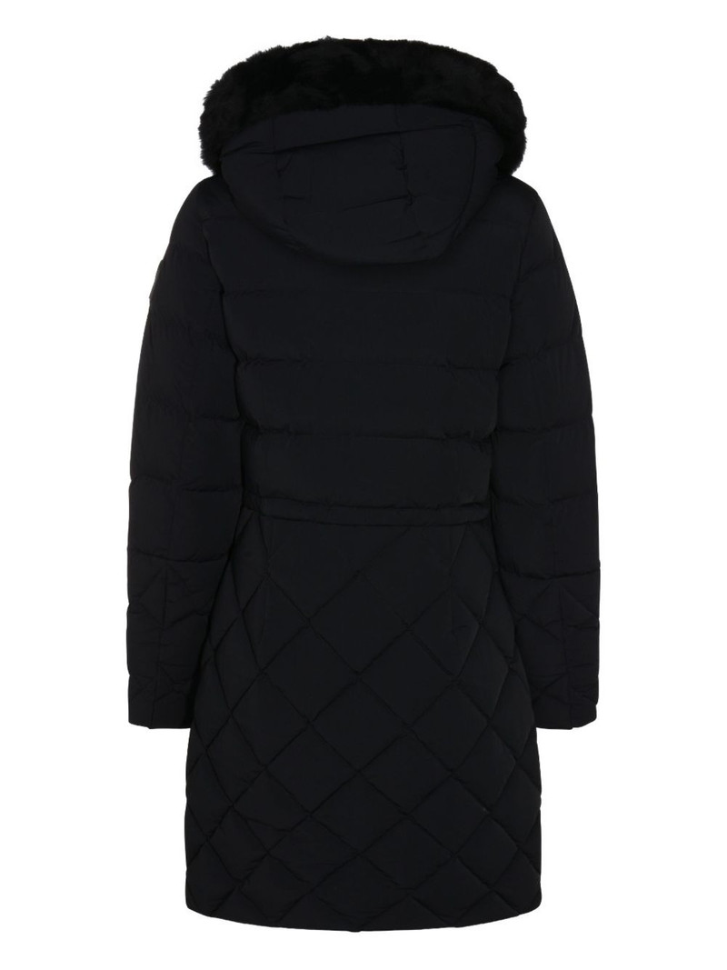 MACKAGE fur hooded quilted coat outlook