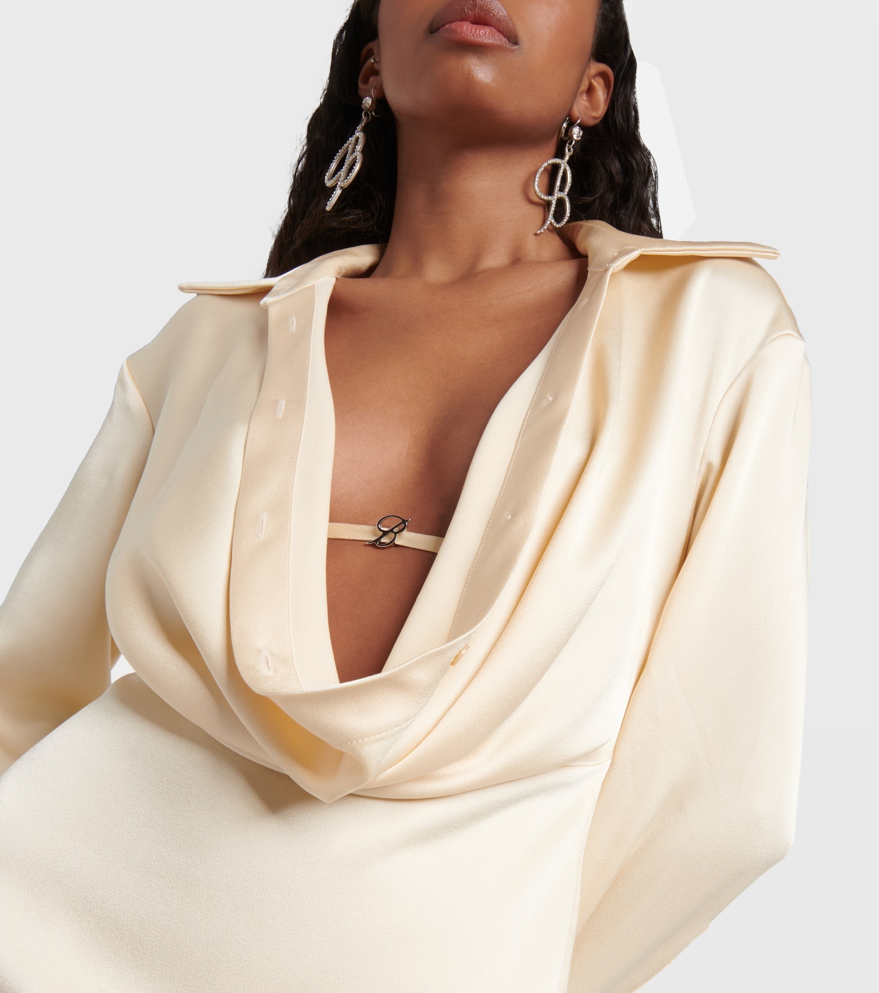 Draped minidress - 4