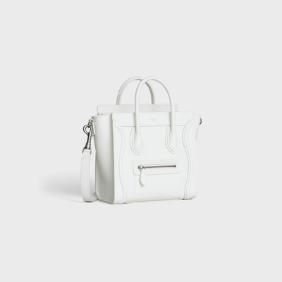 CELINE NANO LUGGAGE BAG IN DRUMMED CALFSKIN outlook