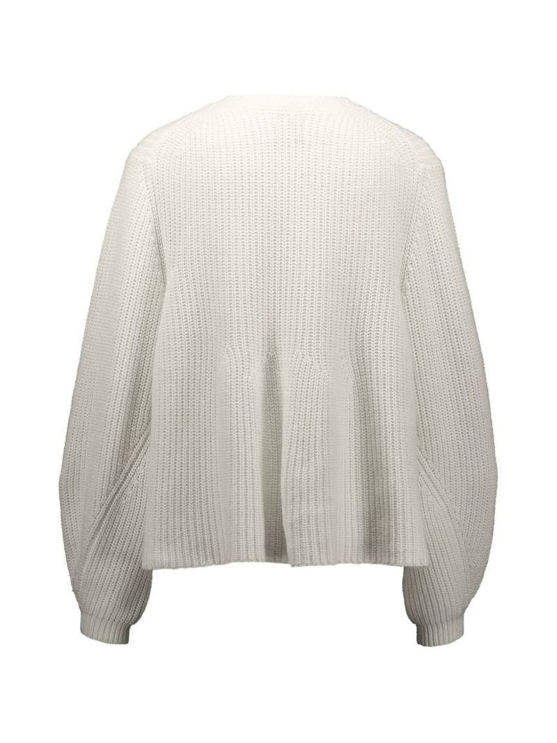Allude knitted crewneck sweater outlook