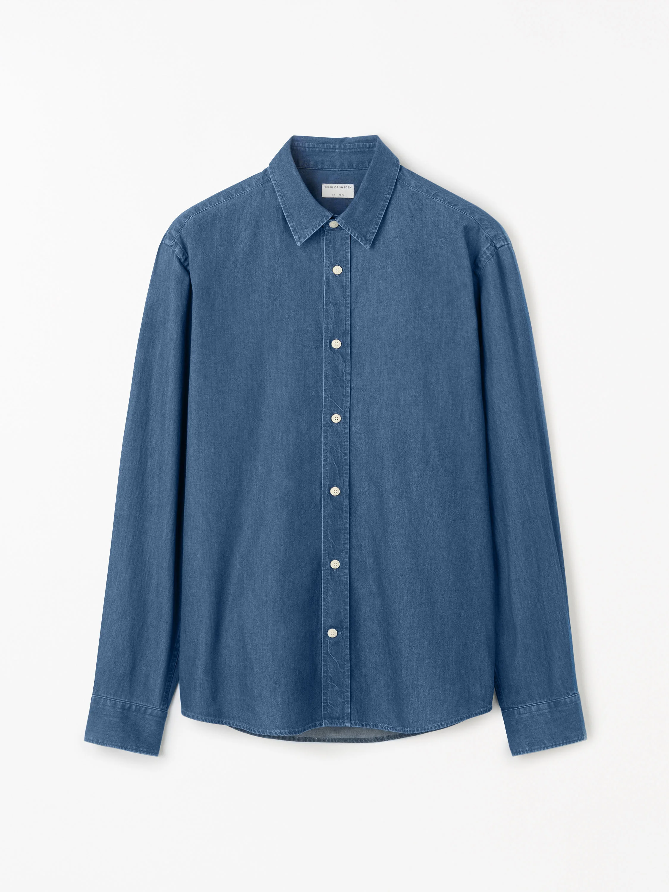 Spenser Cotton Indigo Shirt - 1
