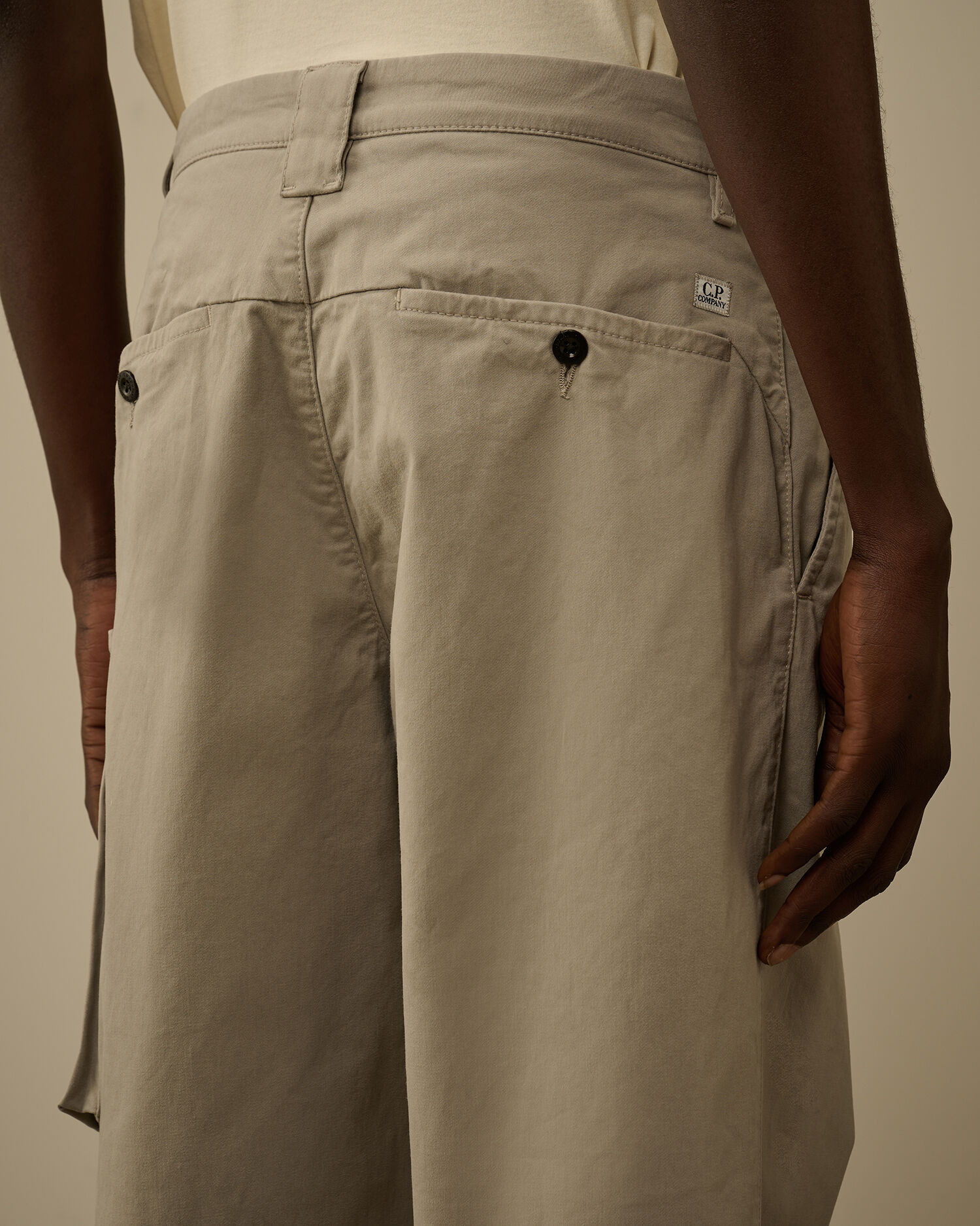 Stretch Sateen Regular Cargo Pants - 6