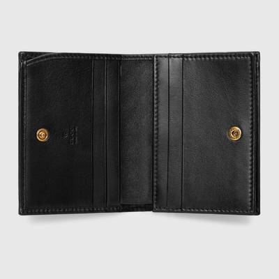 GUCCI GG Marmont card case wallet outlook