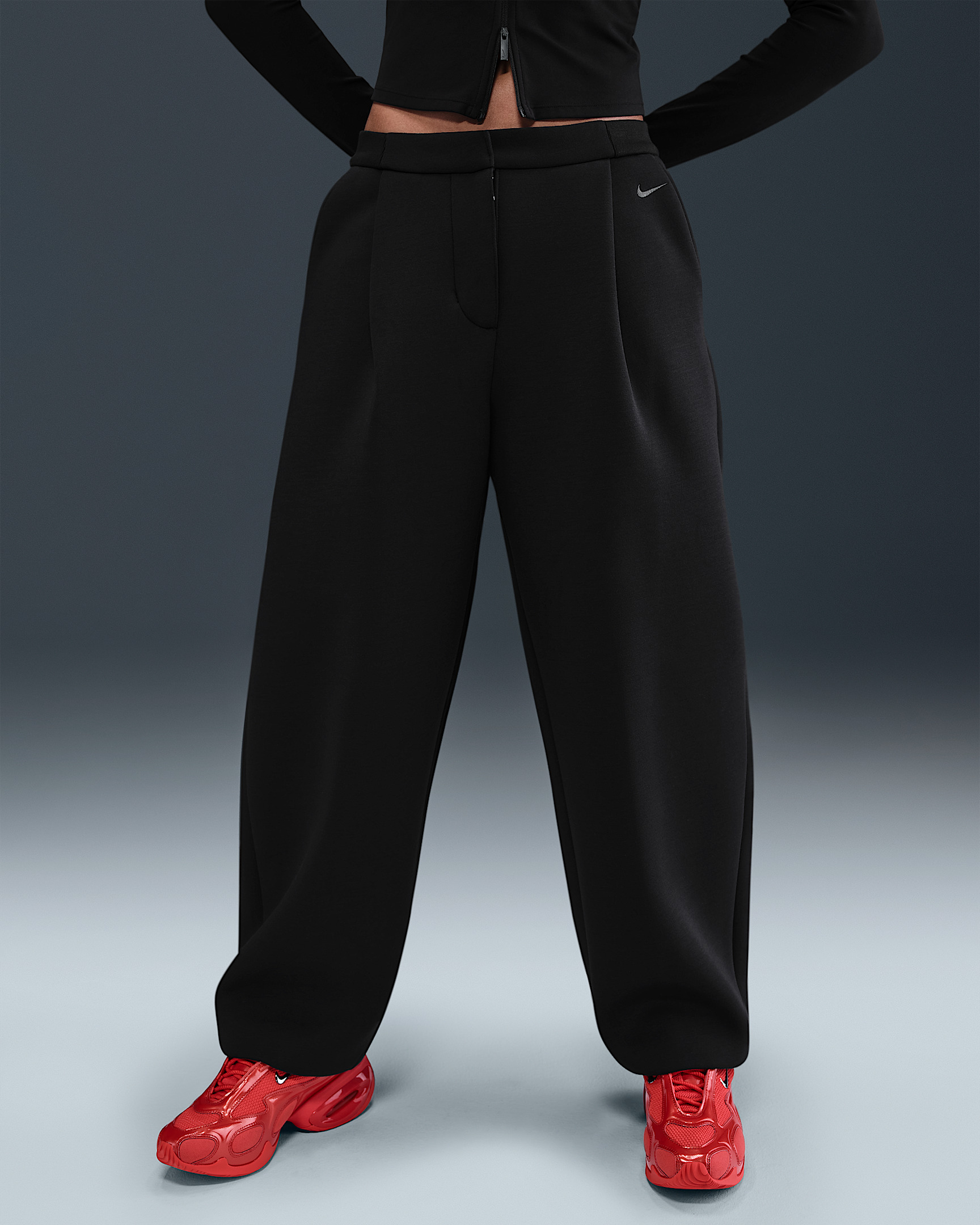 Nike Sportswear Modern Fleece Women's Mid-Rise Loose Pants - 2