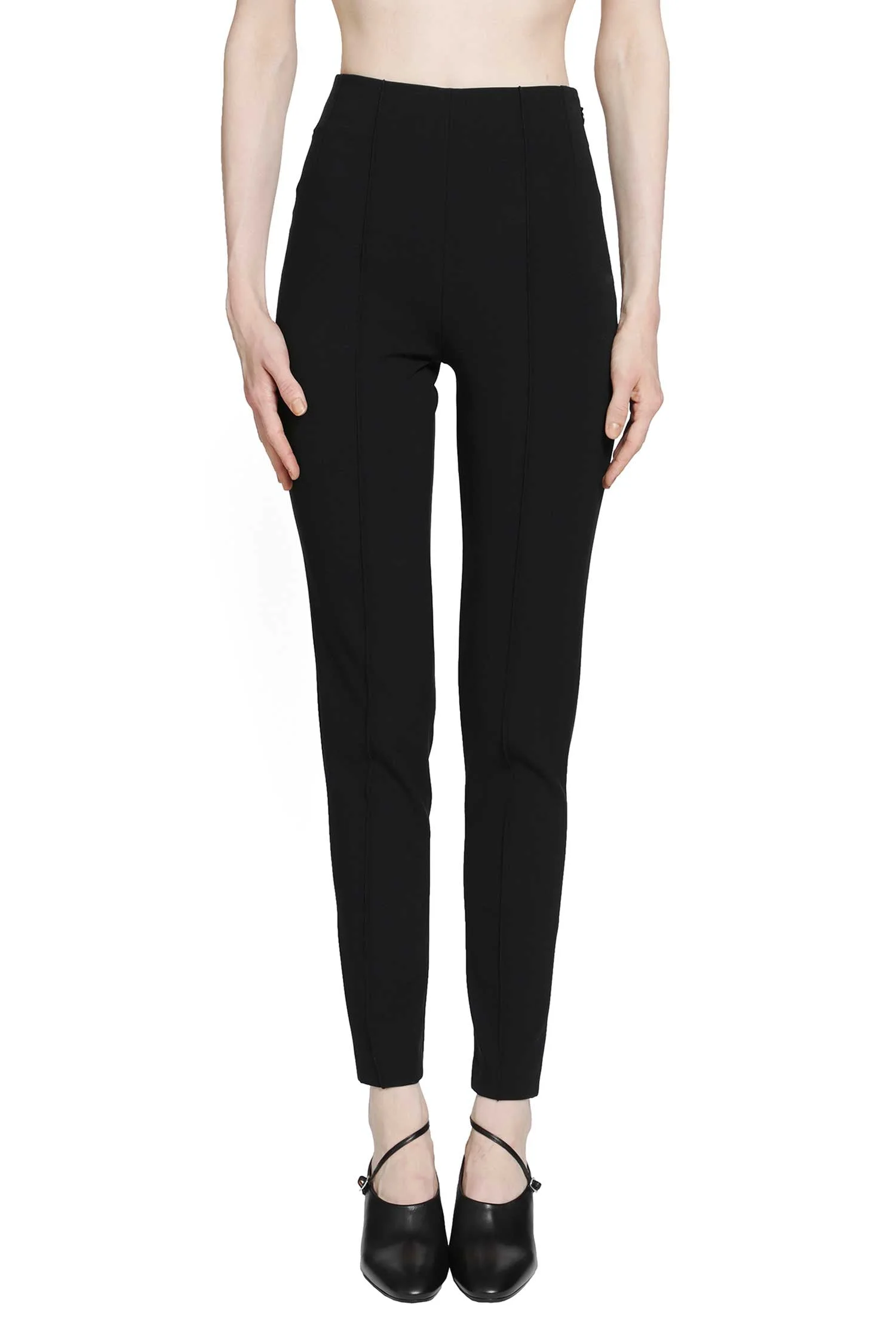 Viscose Jersey Skinny Trousers - 1