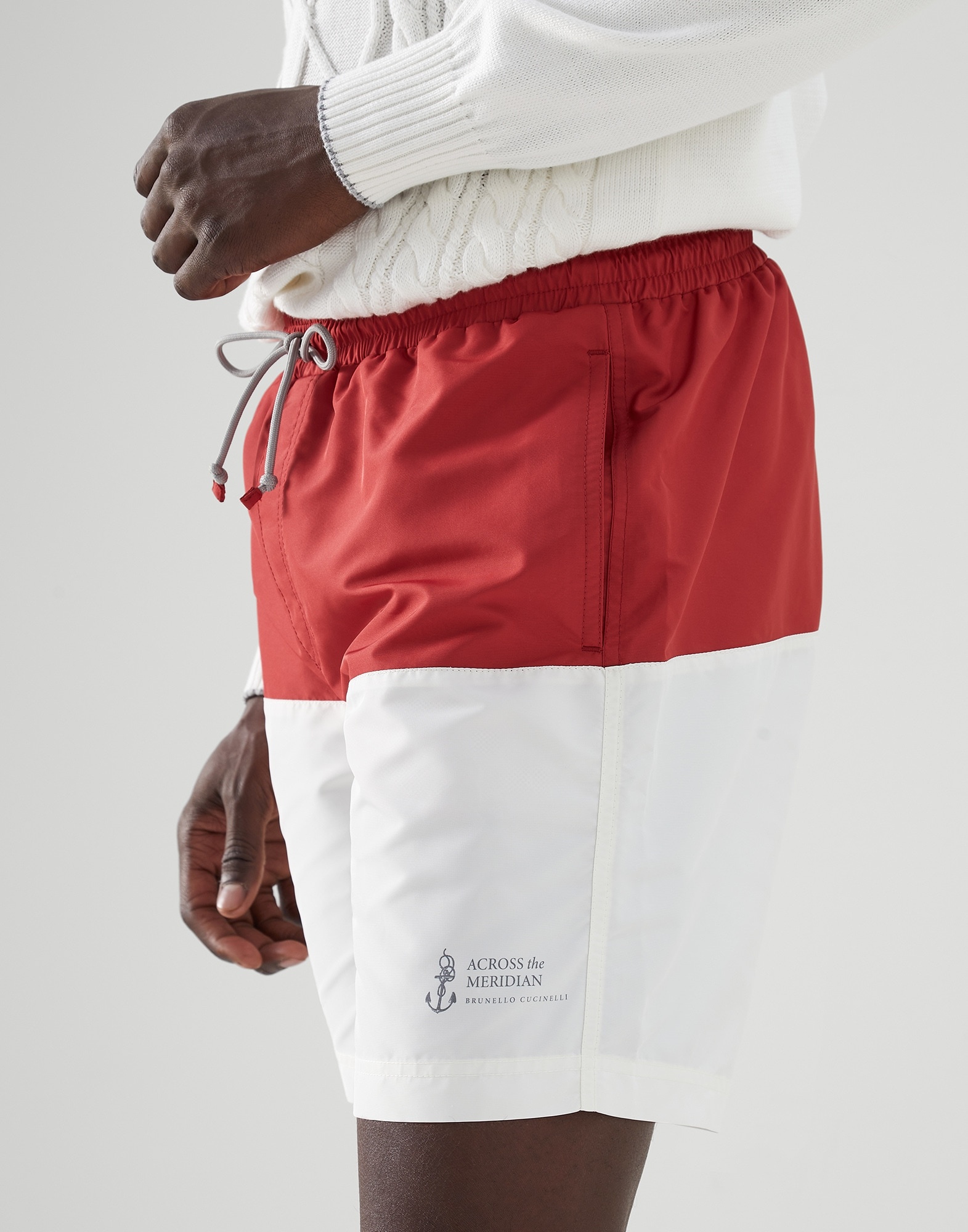 Two-tone swim shorts - 3