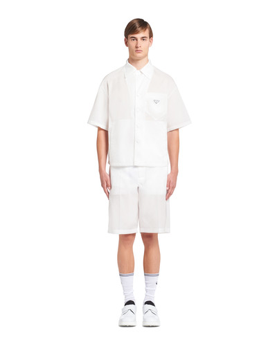 Prada Re-Nylon short-sleeved shirt outlook