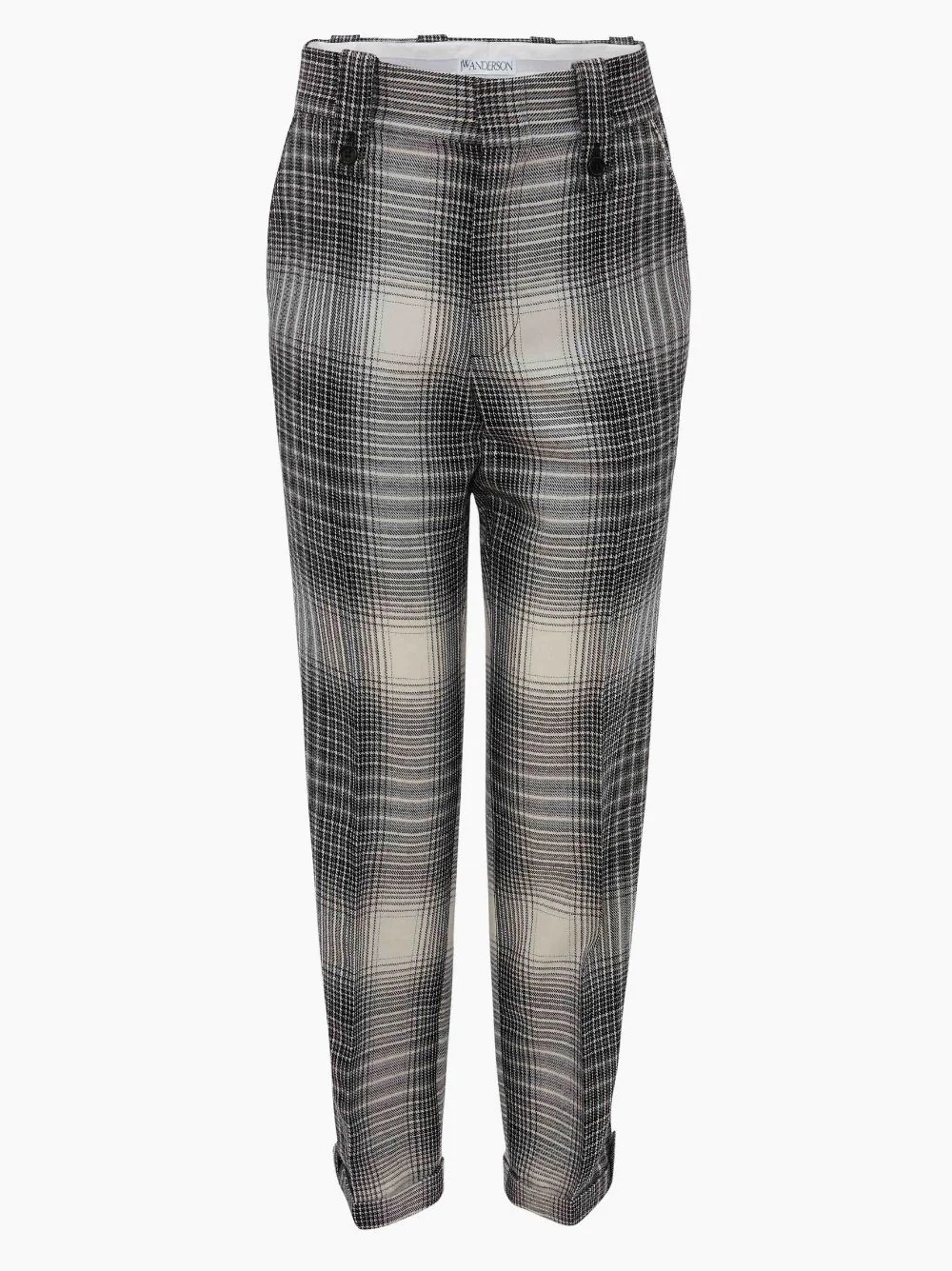 CROPPED SLIM LEG TROUSERS - 1