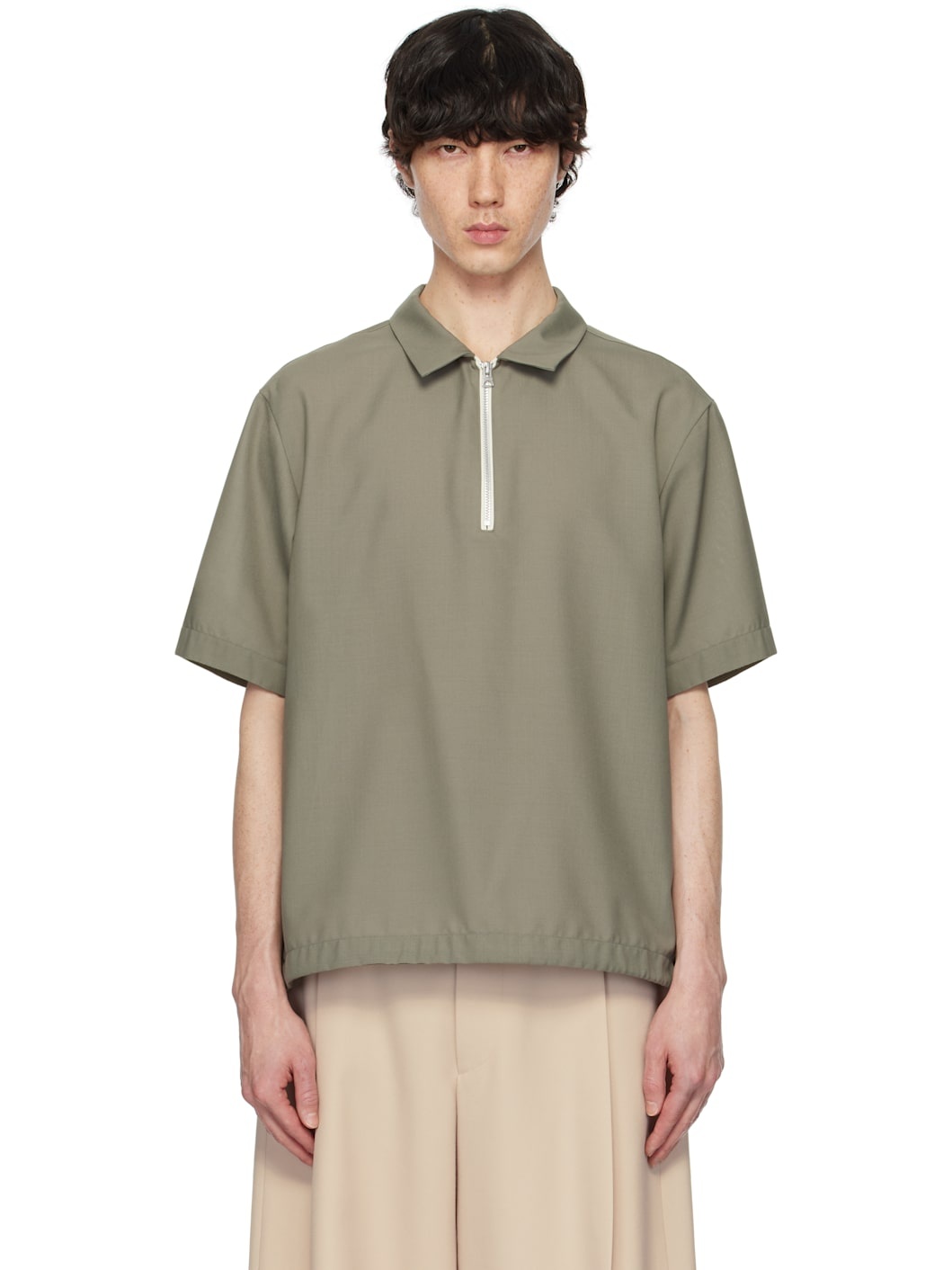 【極美品】sacai★21SS　COTTON JERSEY POLO SHIRT 極美品】sacai☆21SS COTTON JERSEY POLO SHIRT - メルカリ