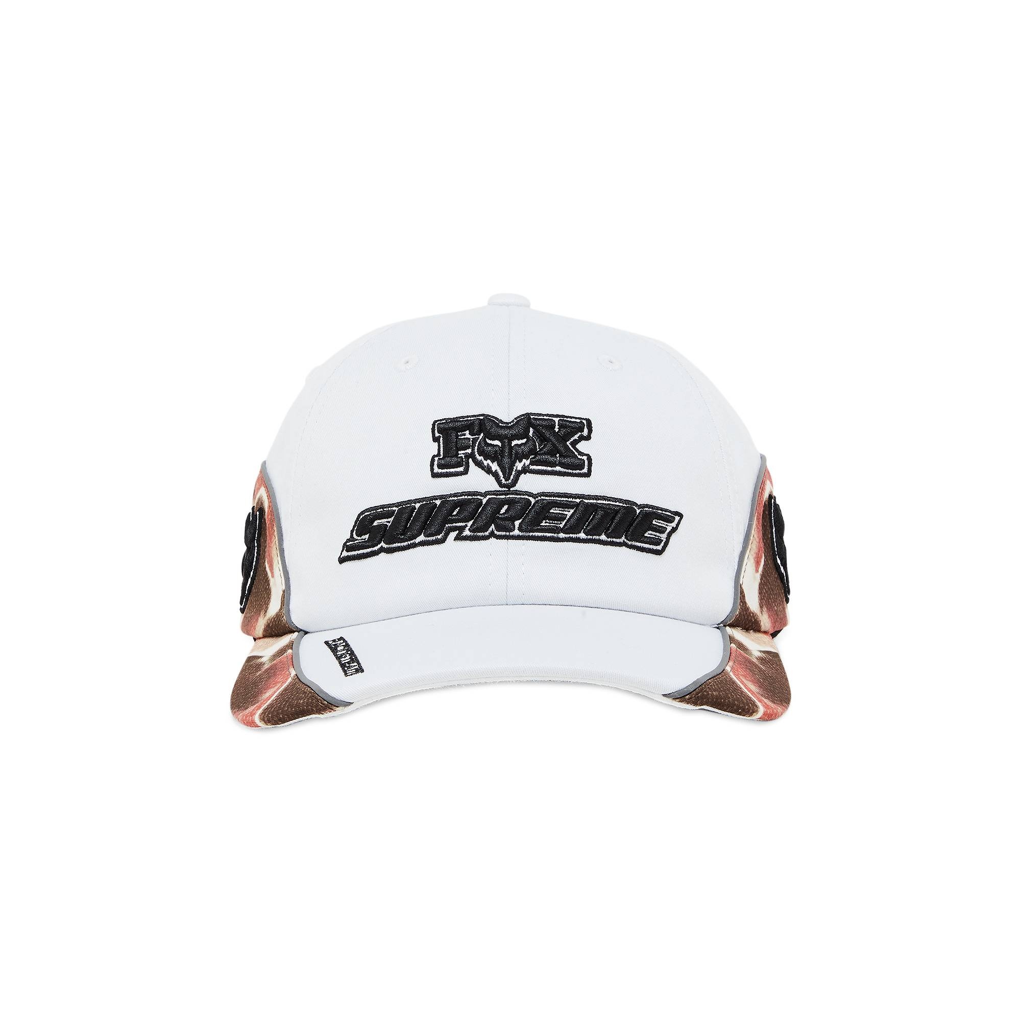 Supreme x Fox Racing 6-Panel 'White' - 1