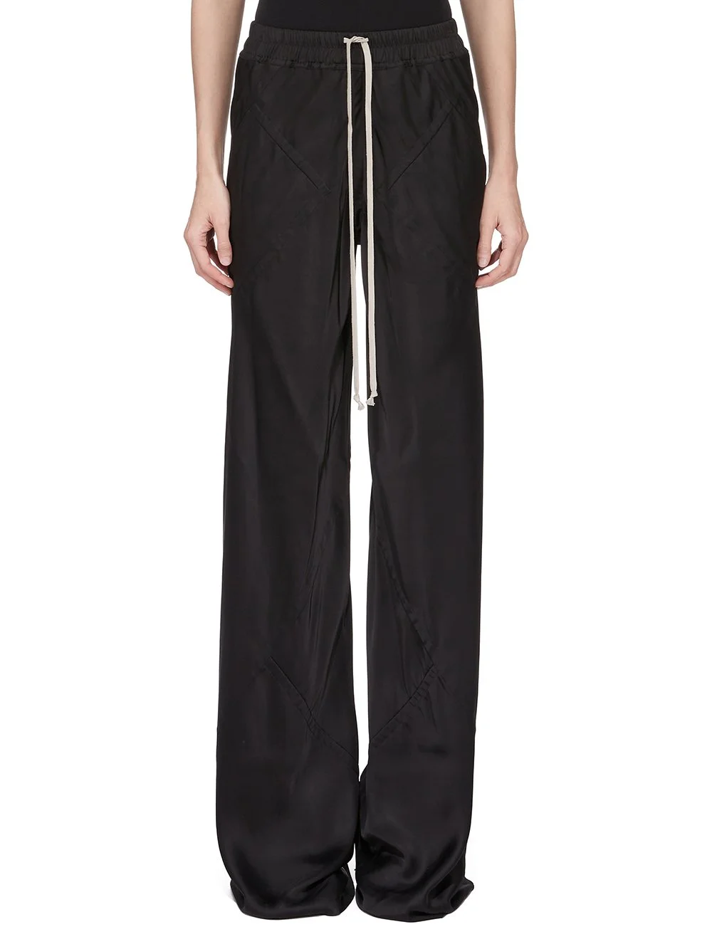 drawstring-waist trousers - 1