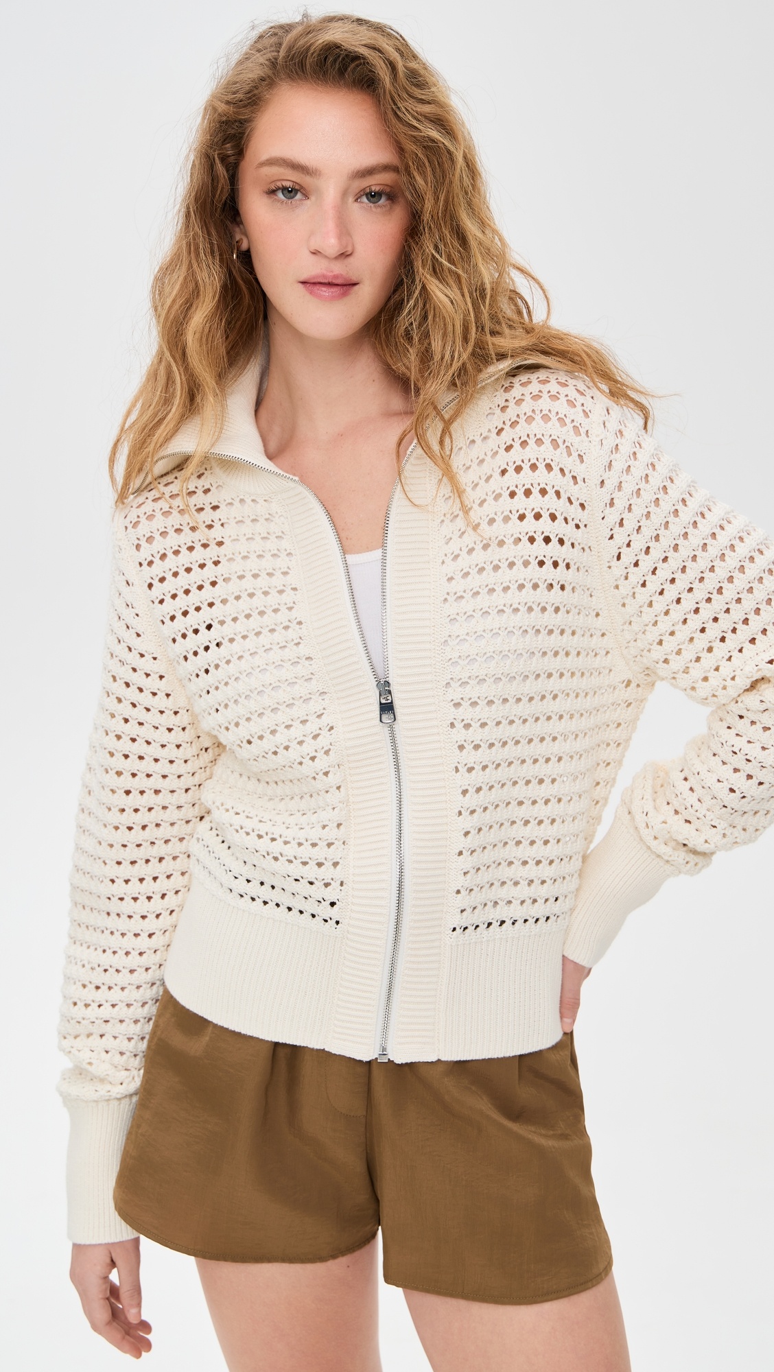 Eloise Full Zip Knit Cardigan - 6