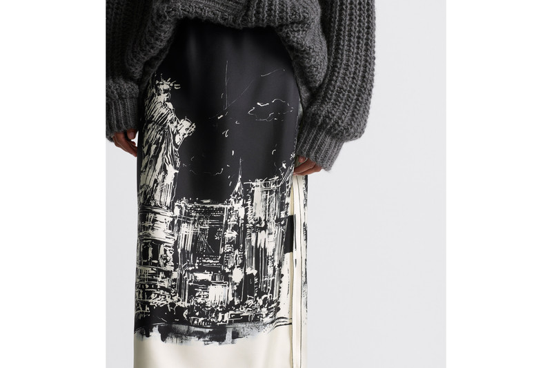 Flared Mid-Length Skirt 3