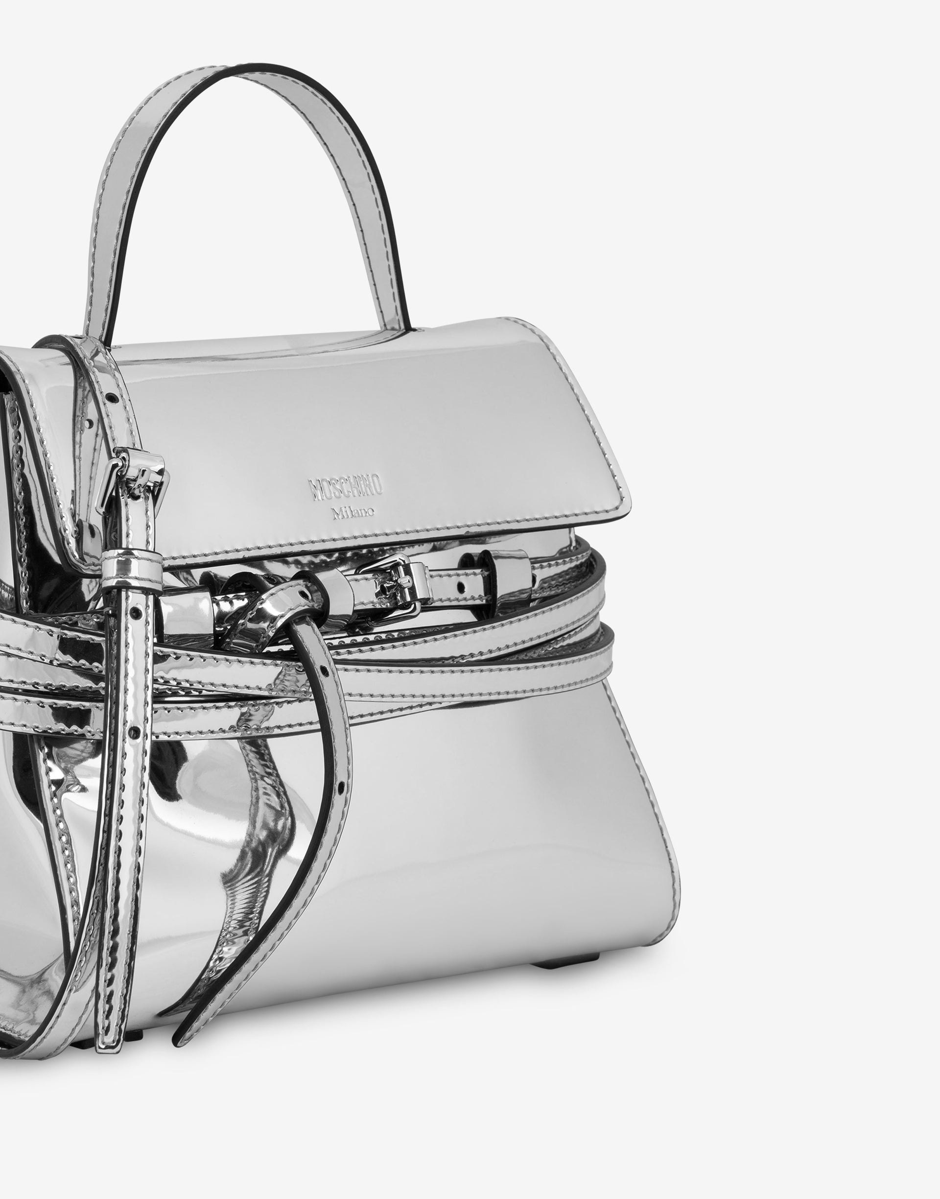 SMALL HAND BAG MOSCHINO TIE ME - 3