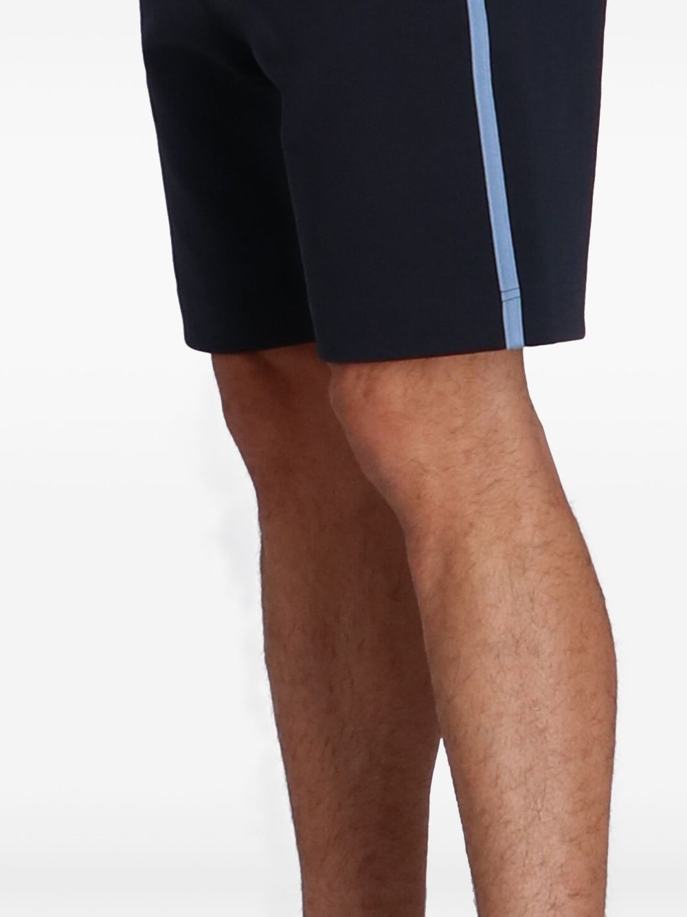 logo-print drawstring-waist shorts - 4