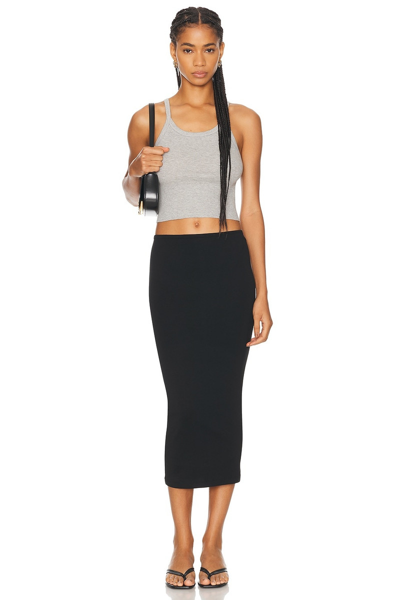 ÉTERNE Cropped Rib Tank Top outlook