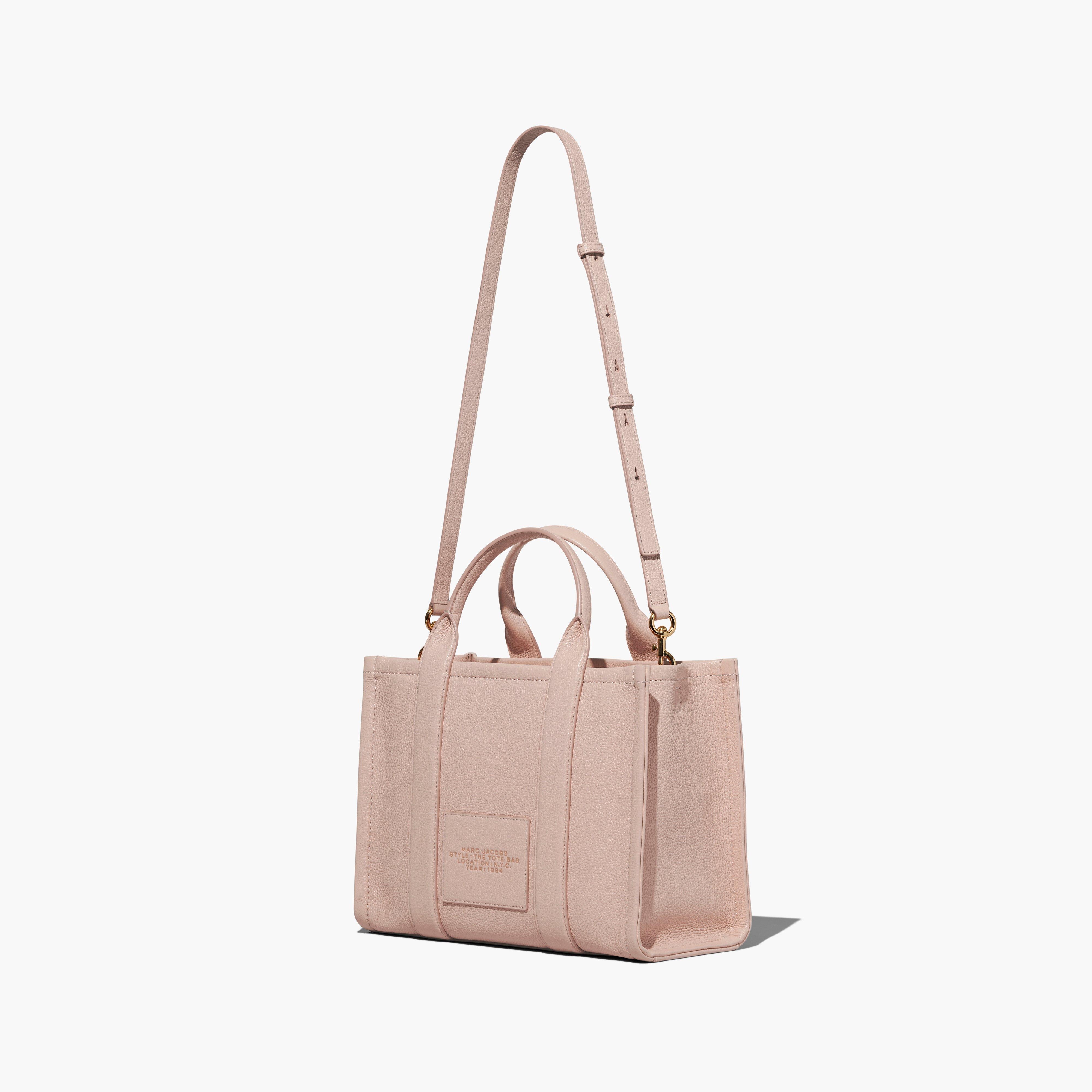 THE LEATHER MEDIUM TOTE BAG - 3