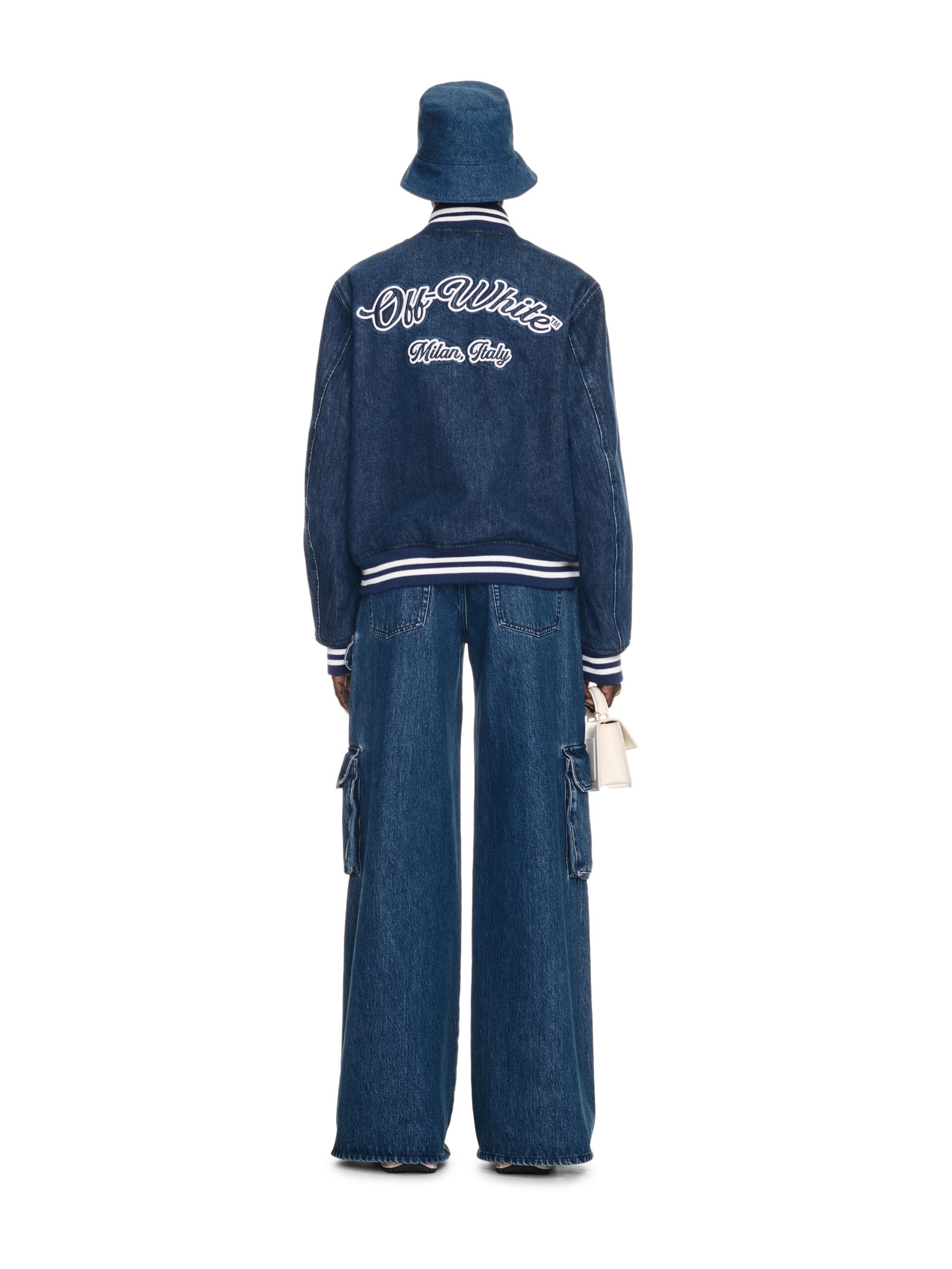 Ow Full Denim Varsity - 4